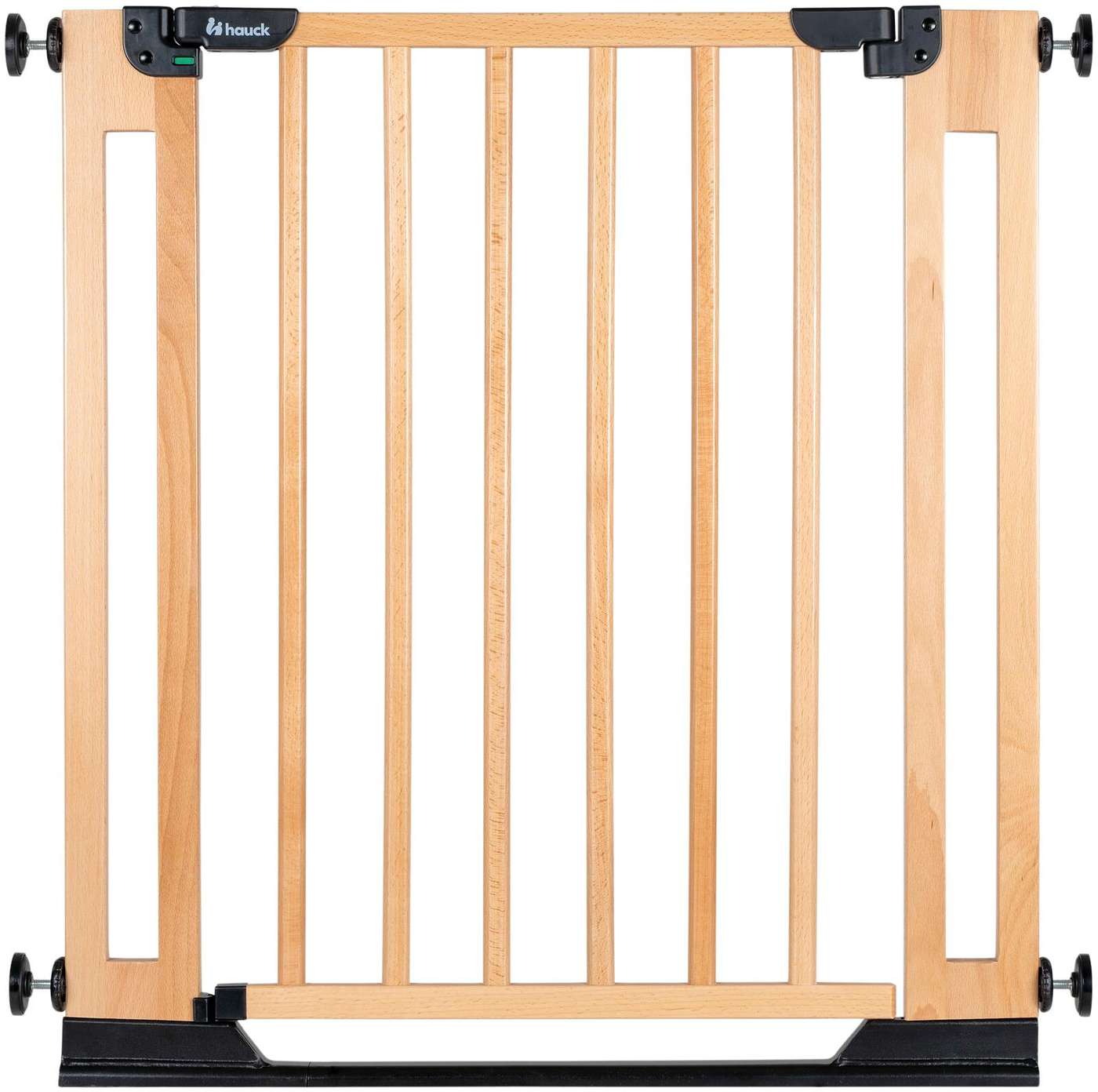 Защитные ворота Hauck деревянные Clear Step Easyclose (цвет Бук)