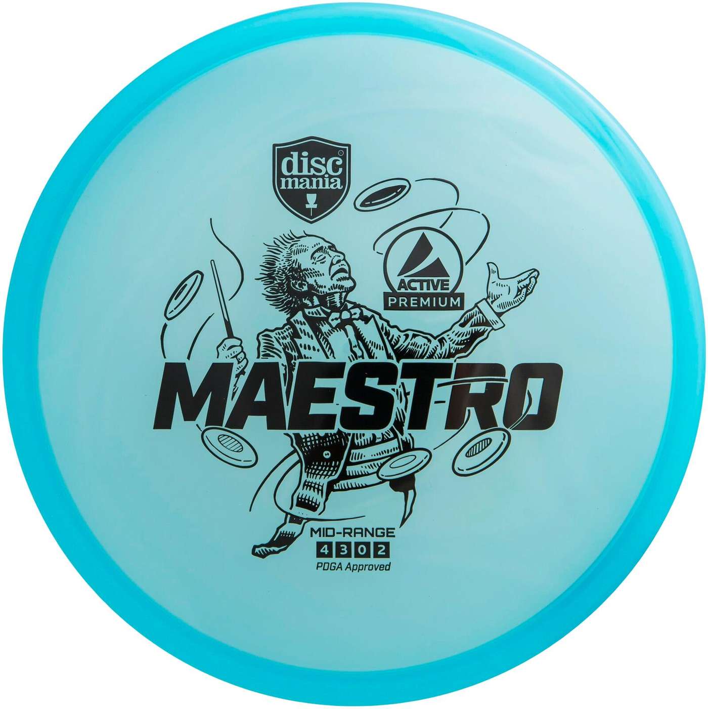 Discmania среднего класса Active Maestro Premium, разные (цвет Синий)