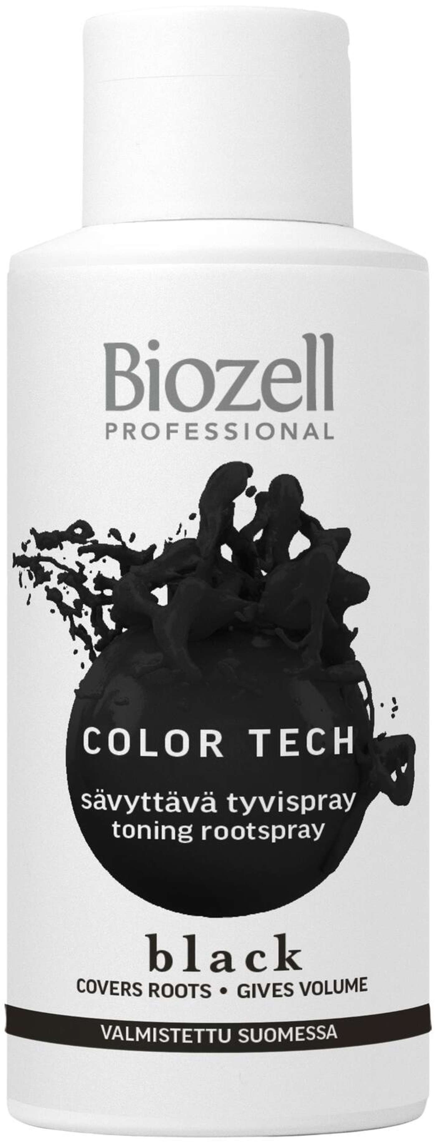 Biozell Color Tech Базовый спрей Черный 100 мл