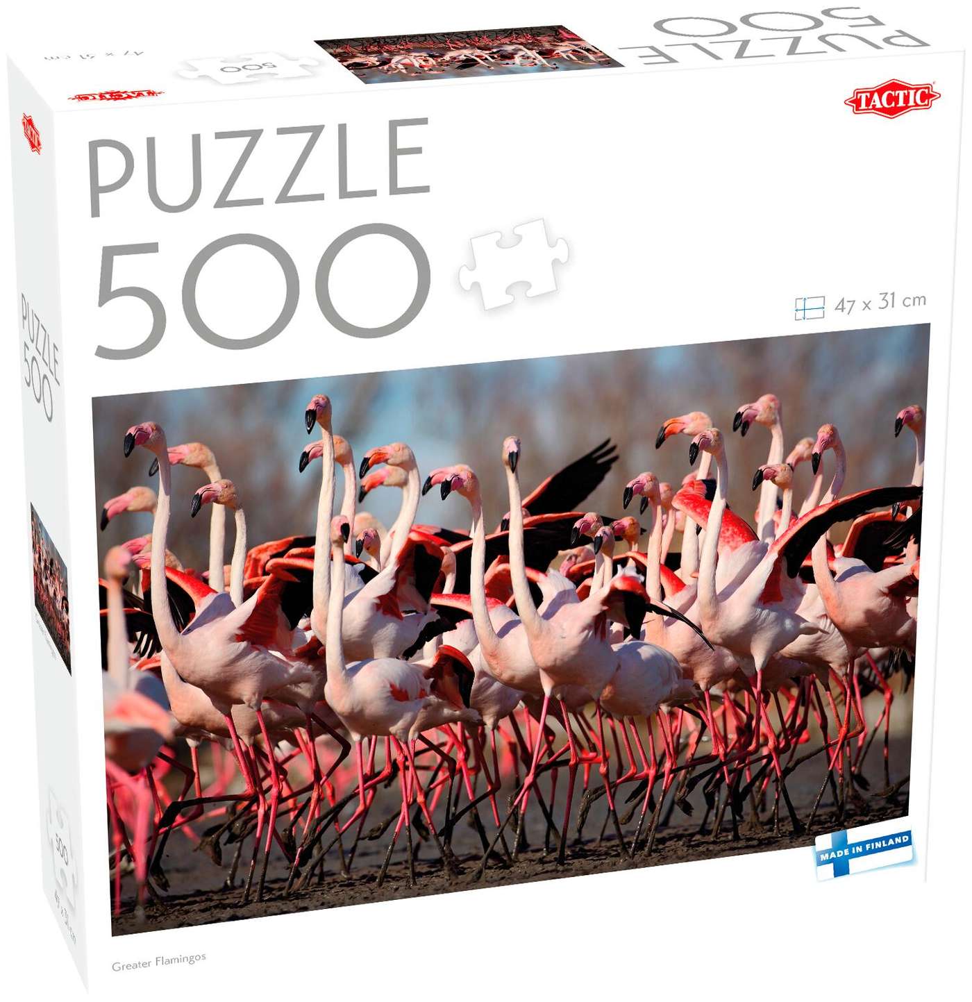 Тактический пазл Greater Flamingos 500 деталей