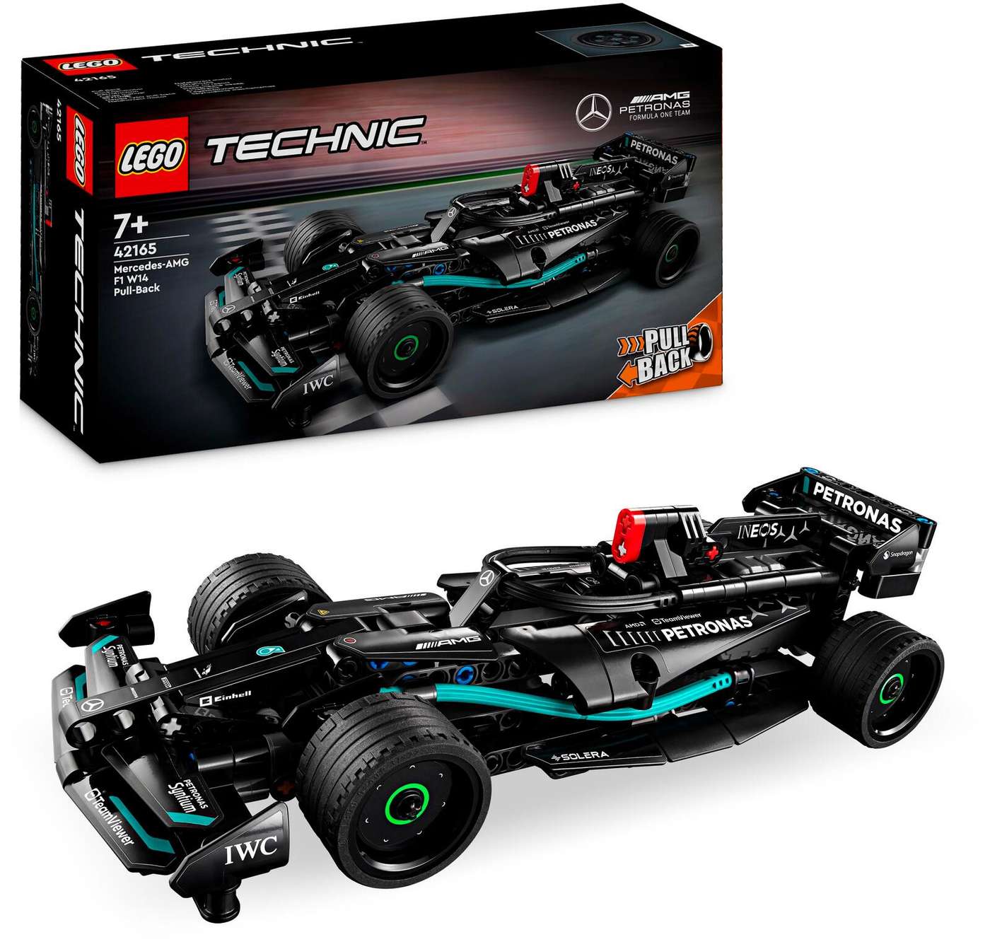 LEGO® Technic 42165 Mercedes-AMG F1 W14 E Performance с откидной спинкой