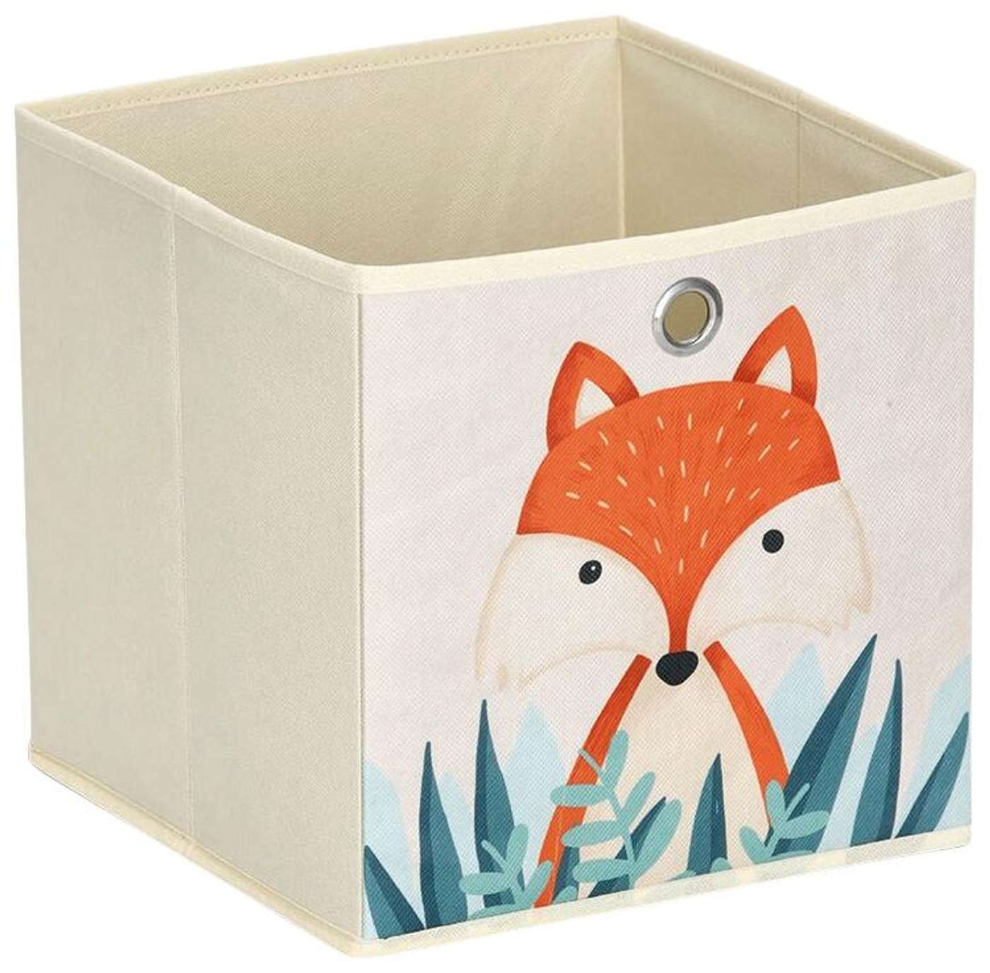 Корзина для хранения Zeller Fox 28x28x28 см (цвет бежевый)
