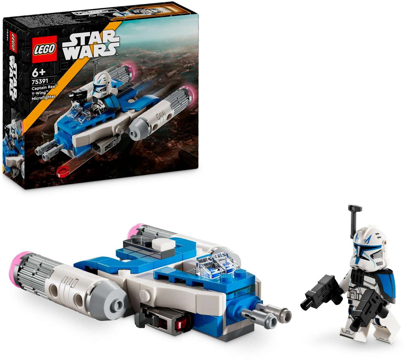 LEGO Star Wars 75391 Микроистребитель Y-wing™ капитана Рекса