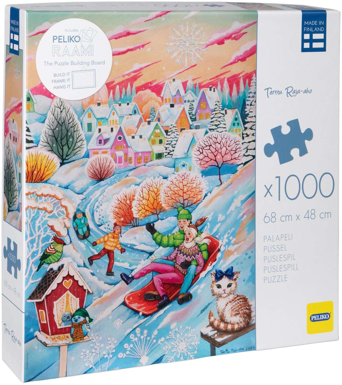 Пазл Peliko 1000 деталей Terttu Raja-aho Winter Iloja