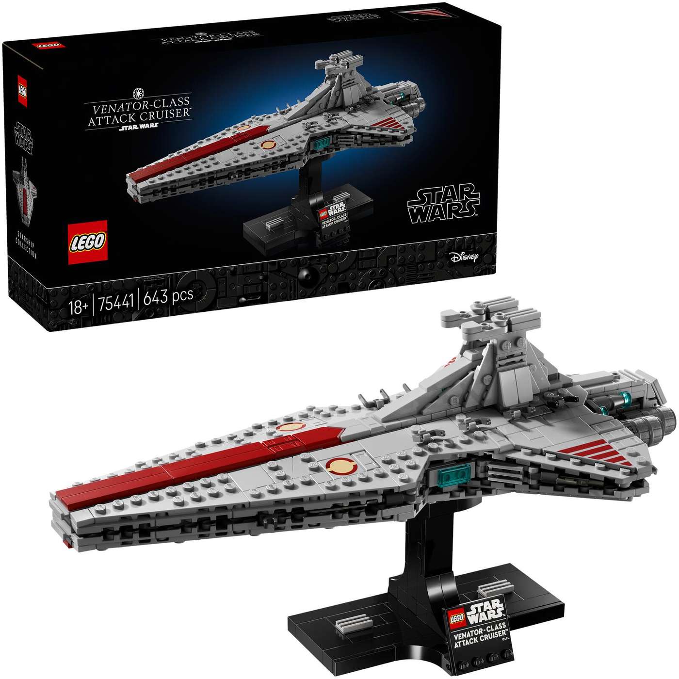 LEGO® Star Wars TM 75441 Ударный крейсер класса «Венатор»