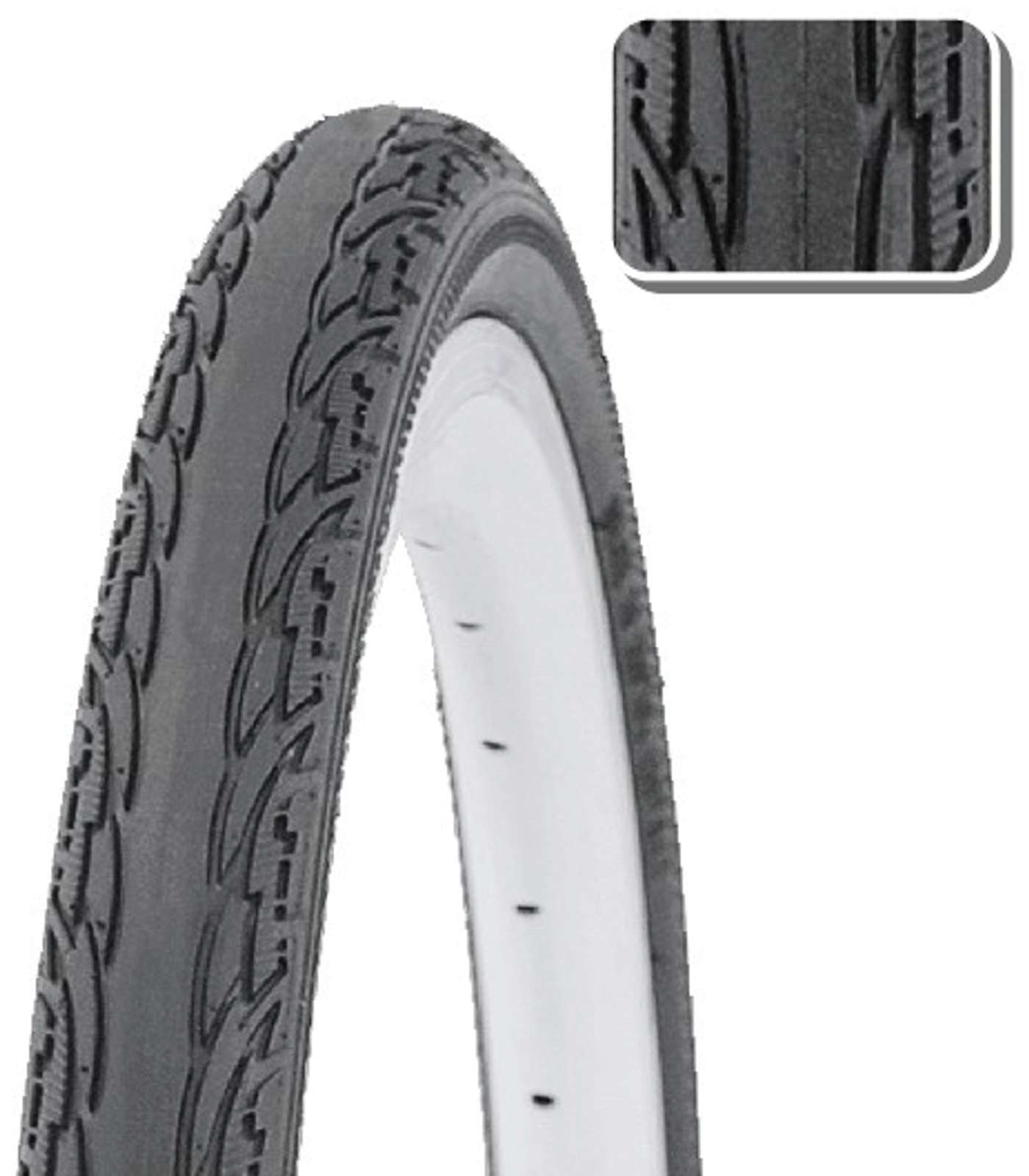 Внешняя покрышка для велосипеда Jupiter City 26" 40-559 черная (цвет Черный)