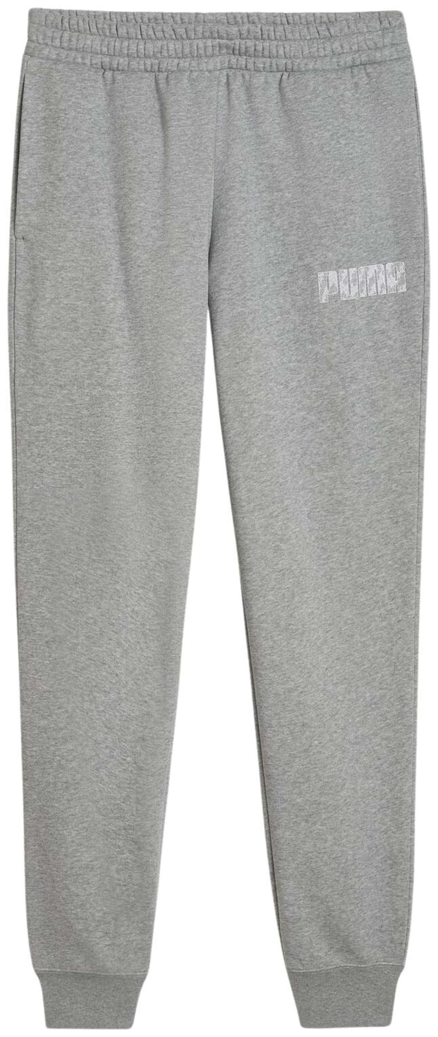Мужские спортивные штаны Puma Puma Sweatpant (размер С, цвет Вереск средний серый)