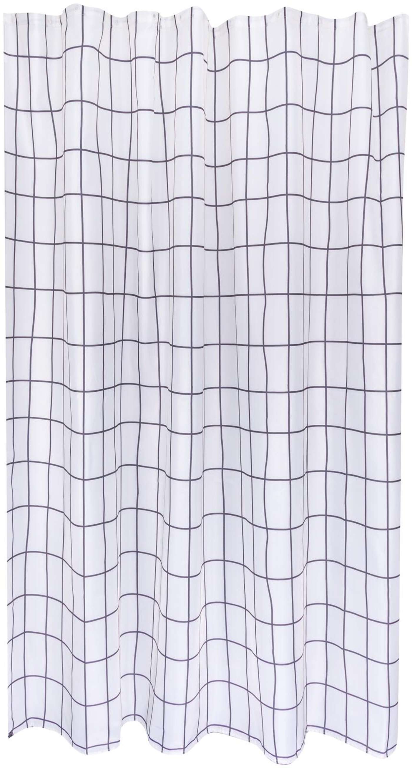 Штора для душа House Elonkorjuu 180 x 200 см белая PatternLab (цвет УРОЖАЙ Белый)