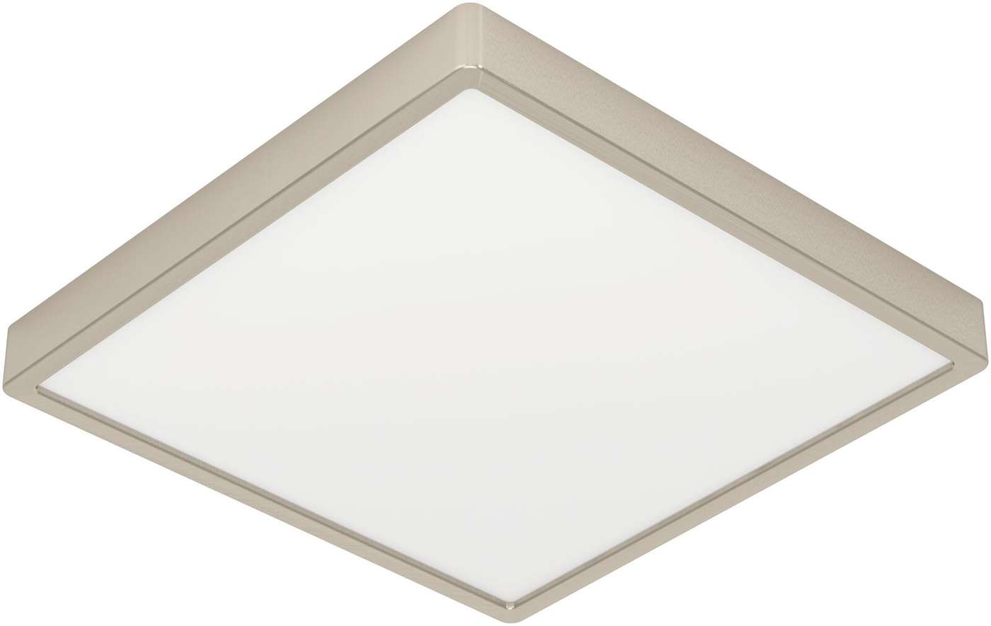 Потолочный светильник EGLO Fueva 6 LED 13W CCT 29x29 см никель (цвет Никель)