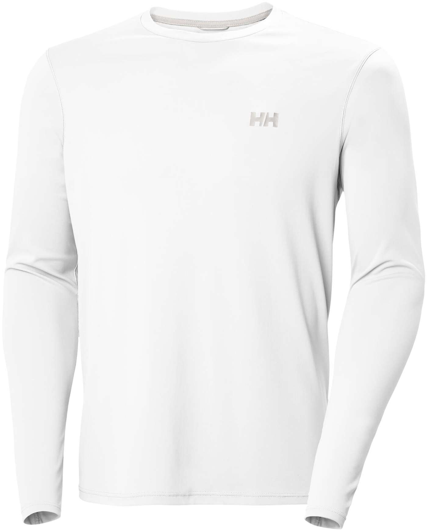 Мужская солнцезащитная рубашка Helly Hansen с длинным рукавом HH Lifa Active Solen LS 48352 (размер С, цвет БЕЛЫЙ)