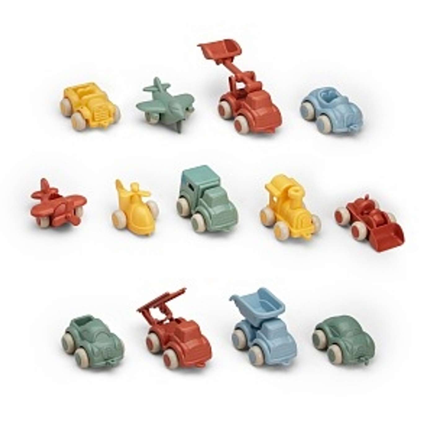Ассортимент транспортных средств Vikingtoys, перелайн, 10 см