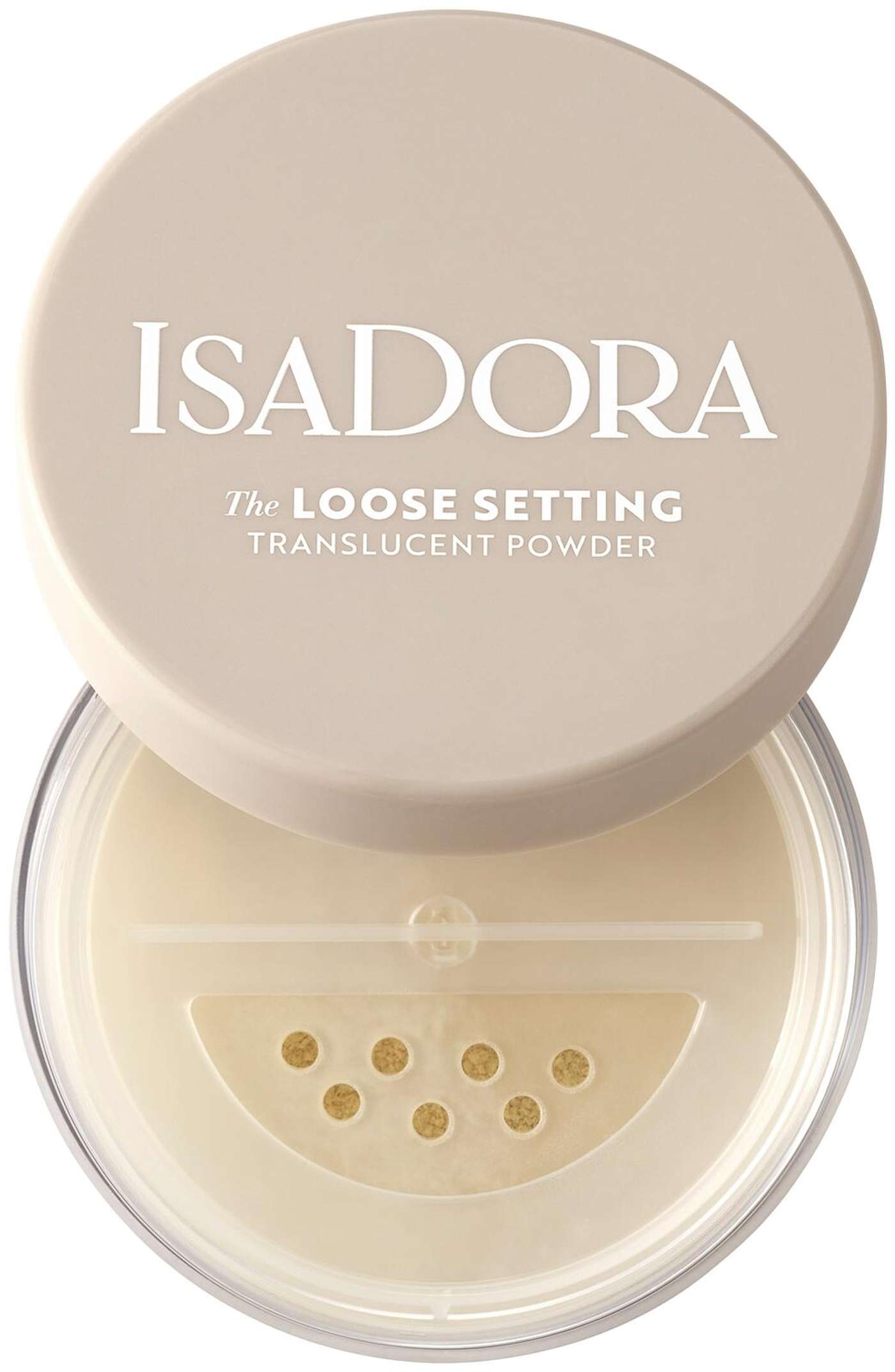 Isadora The Loose Setting Translucent Powder рассыпчатая пудра 00 Translucent 9 г (цвет 00 полупрозрачный)