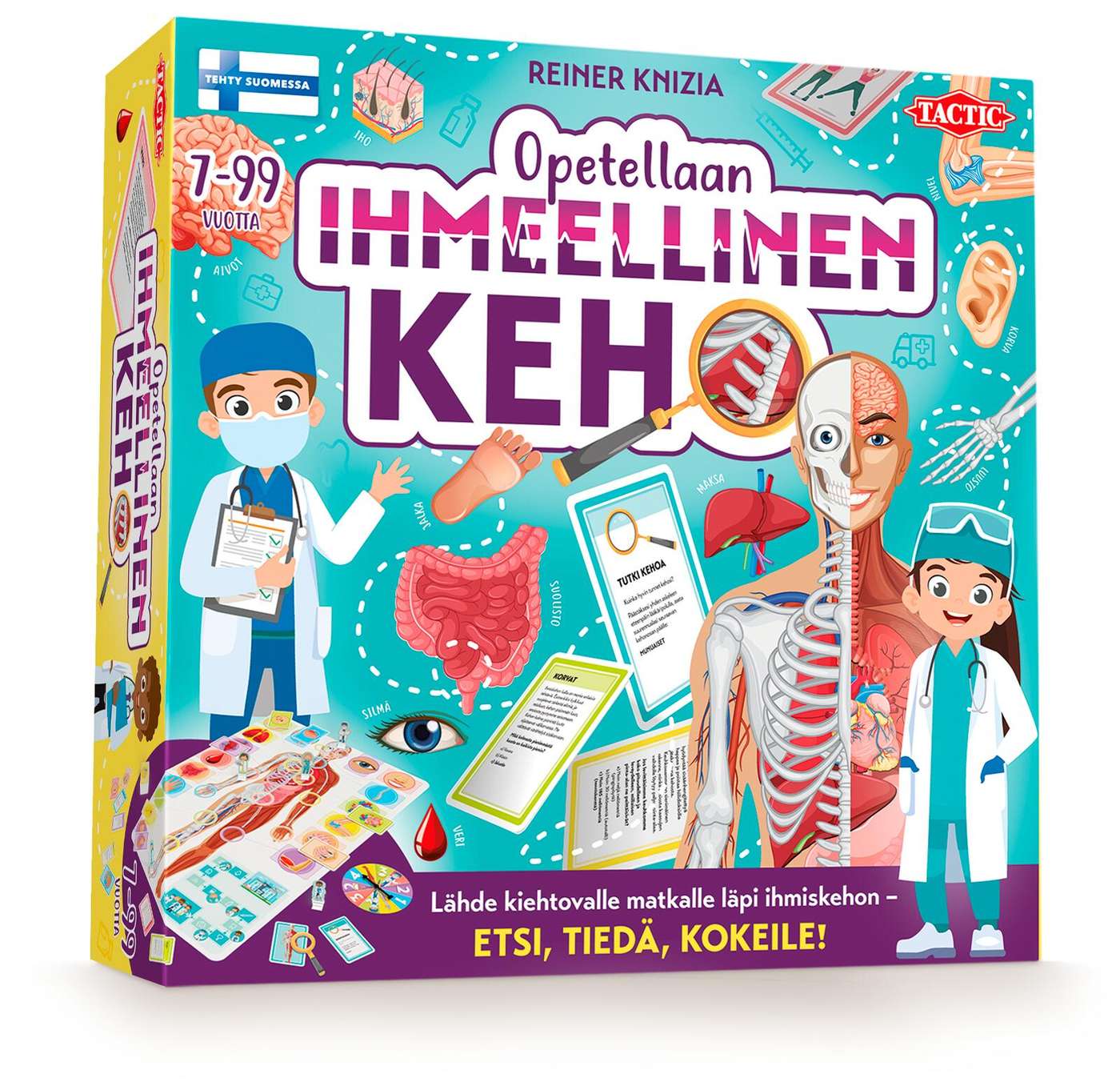 Тактическая настольная игра «Обучение Чудесное тело»