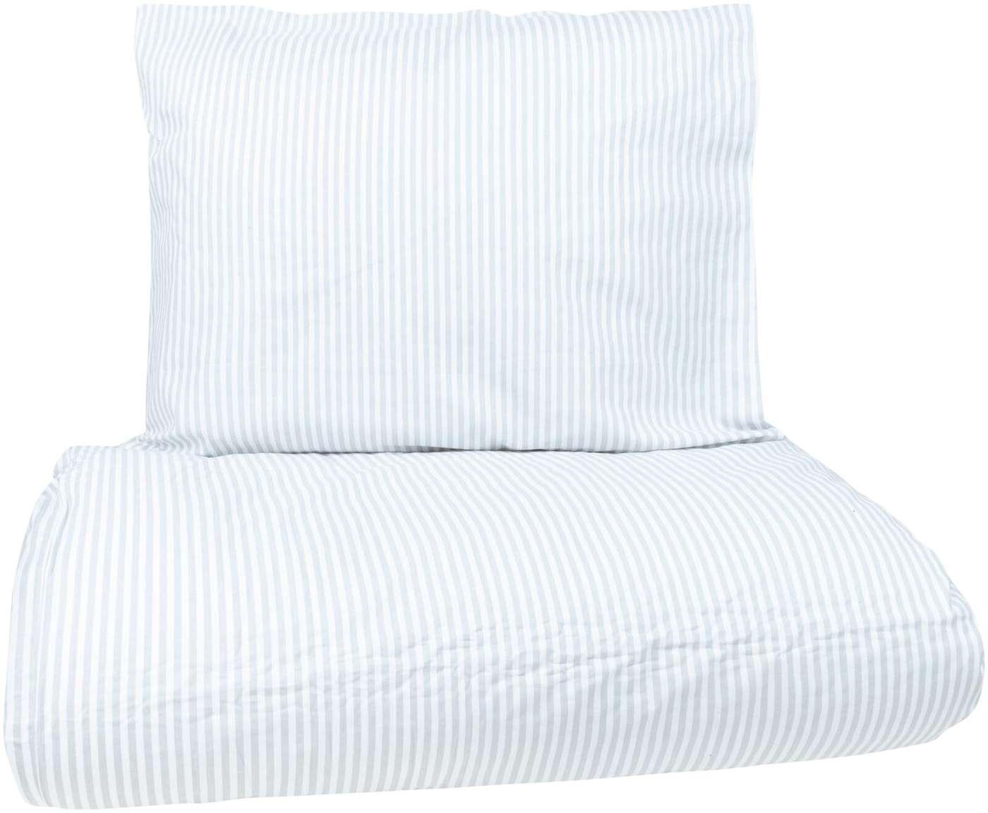 Xtra комплект пододеяльников Lykke 150 x 210 см + 55 x 65 см серый / белый (цвет серый / белый)