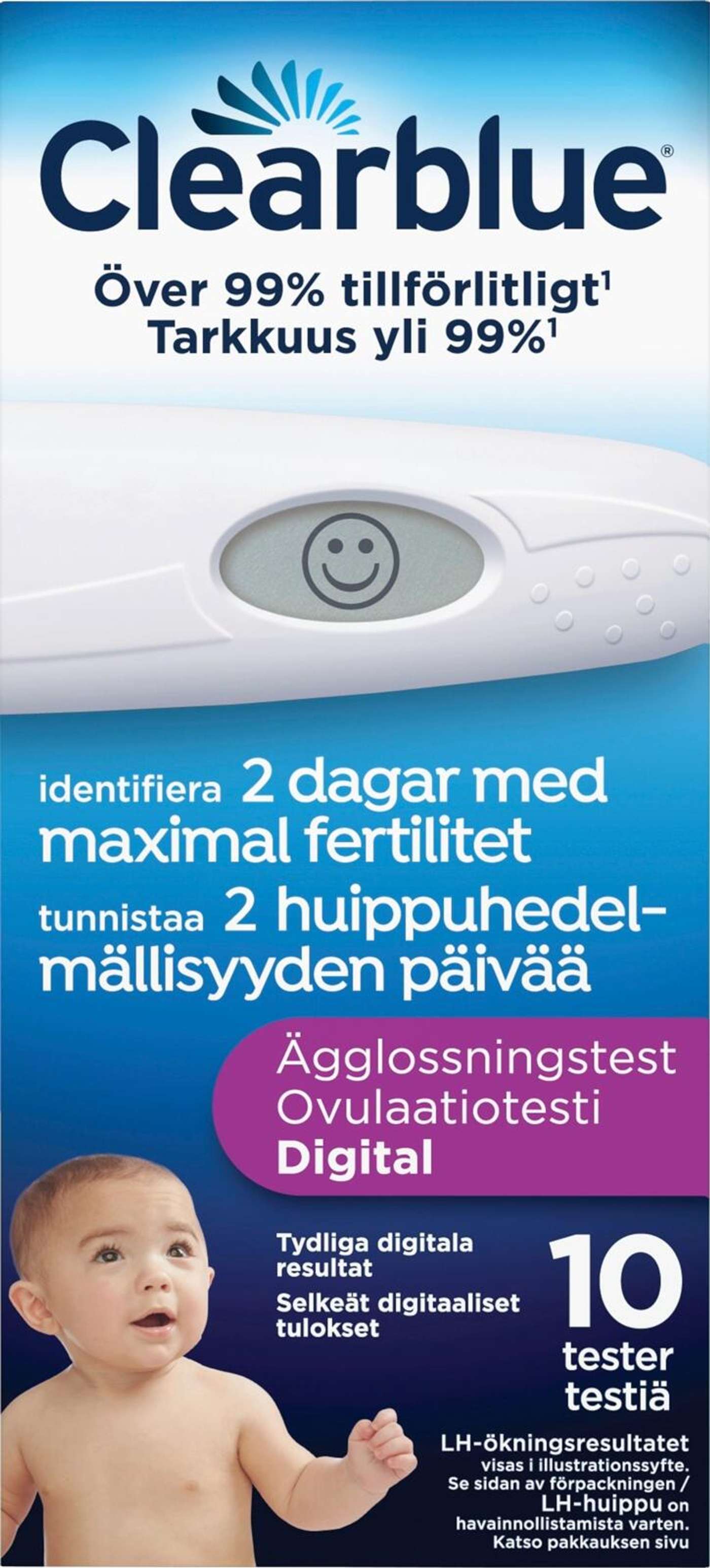 Clearblue 10 шт. Цифровой тест на овуляцию