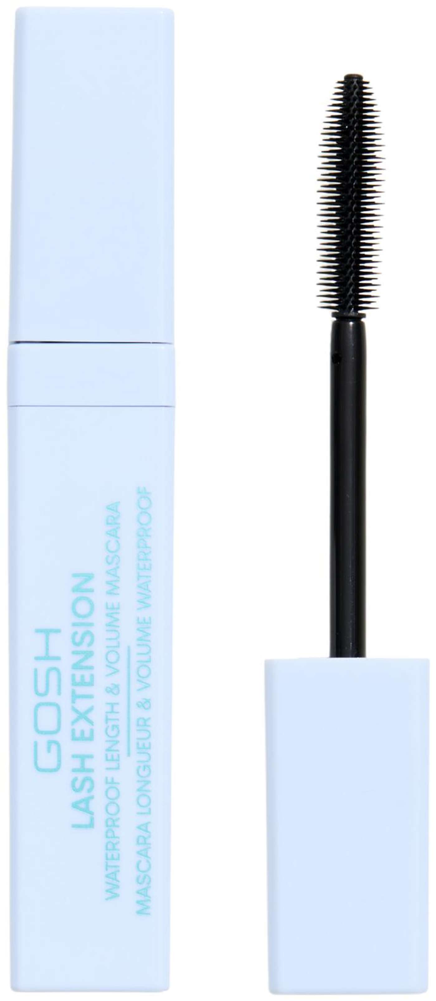 Gosh Lash Extension - 002 Extreme Black Водостойкая тушь для ресниц 7мл (цвет Экстремальный черный водонепроницаемый)