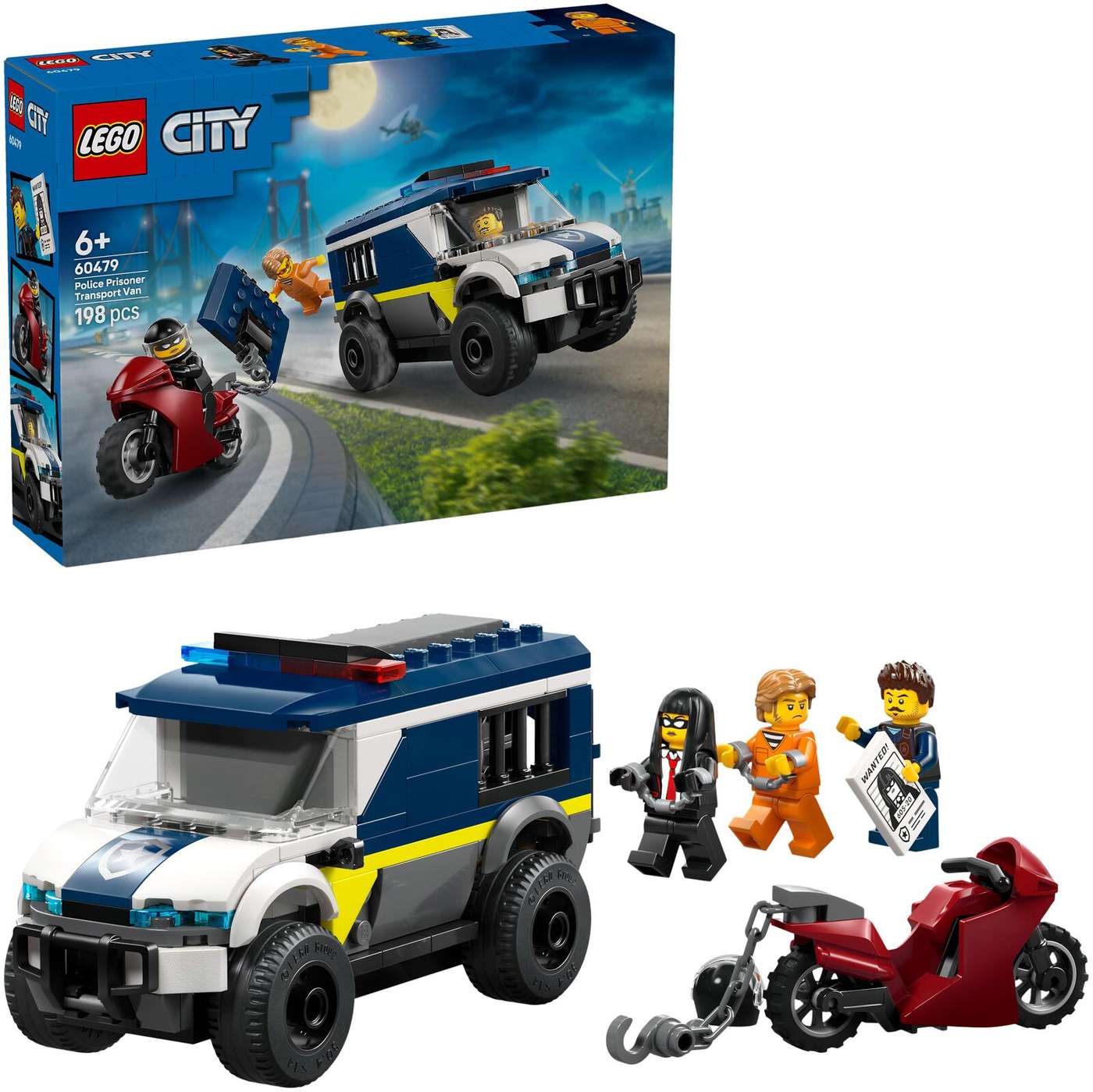 LEGO® City Police (60479) Полицейский транспортер для заключенных