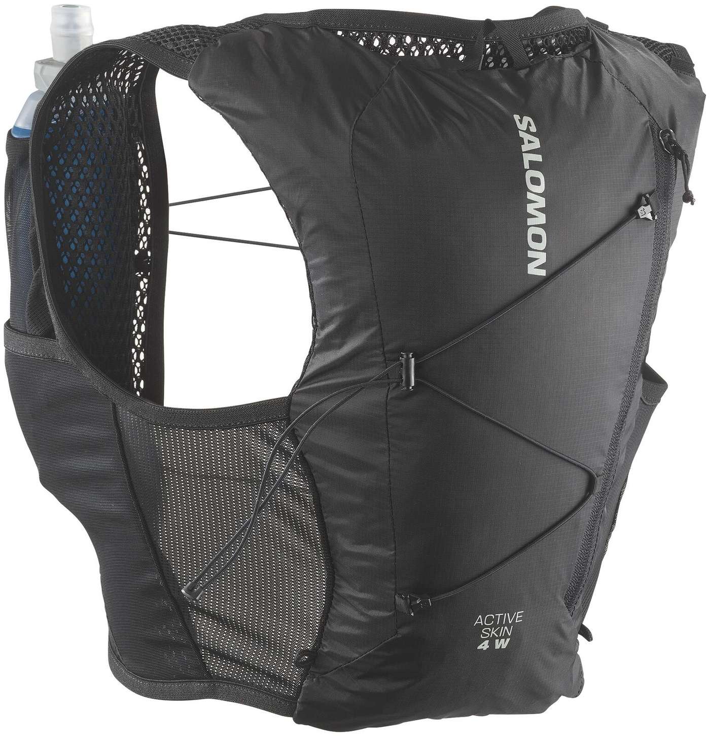 Женский беговой жилет Salomon Active Skin 4 W (размер С, цвет ЧЕРНЫЙ / МЕТАЛЛ /)