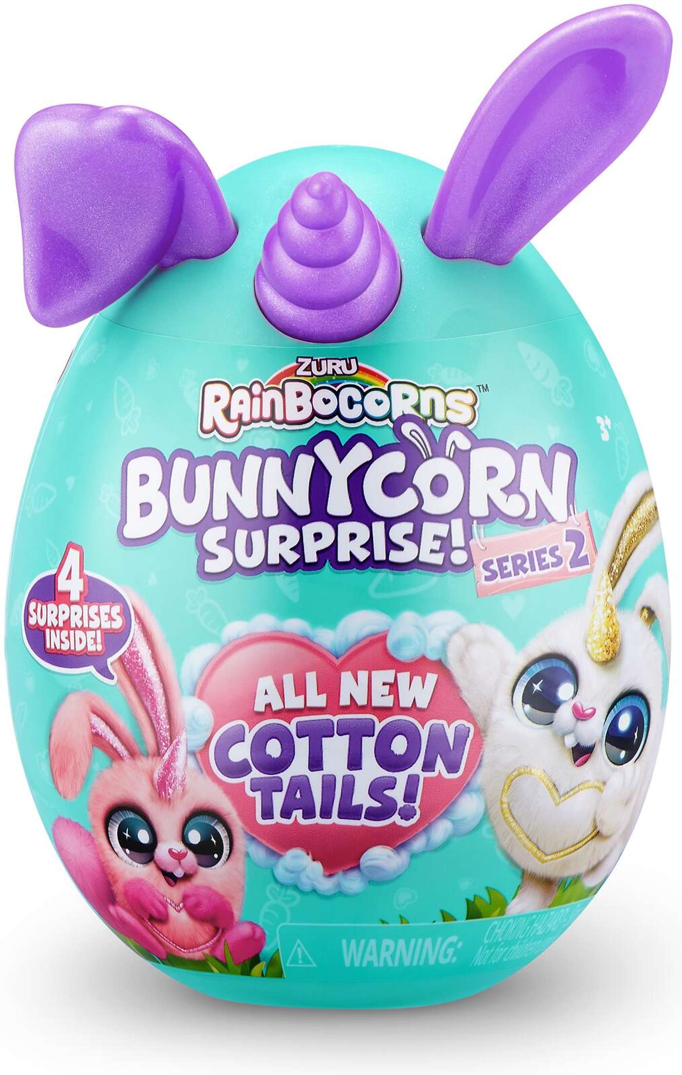 Мягкий кролик Rainbocorns Bunnycorn Surprise, разные виды