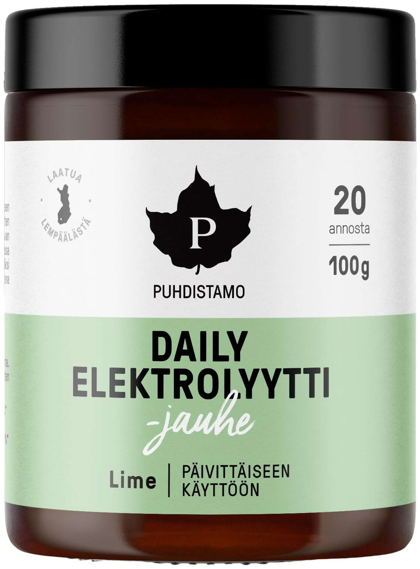 Pudhistamo Daily Электролит порошок Лайм 100 г