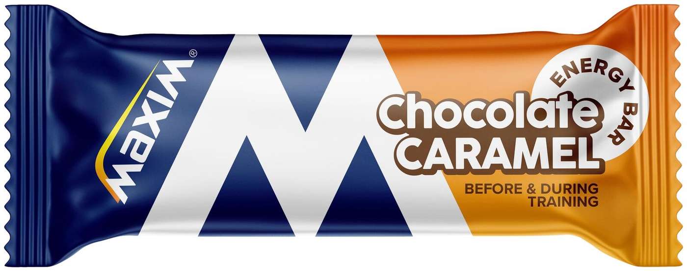 Энергетический батончик Maxim Chocolate Caramel Energy Bar 56г