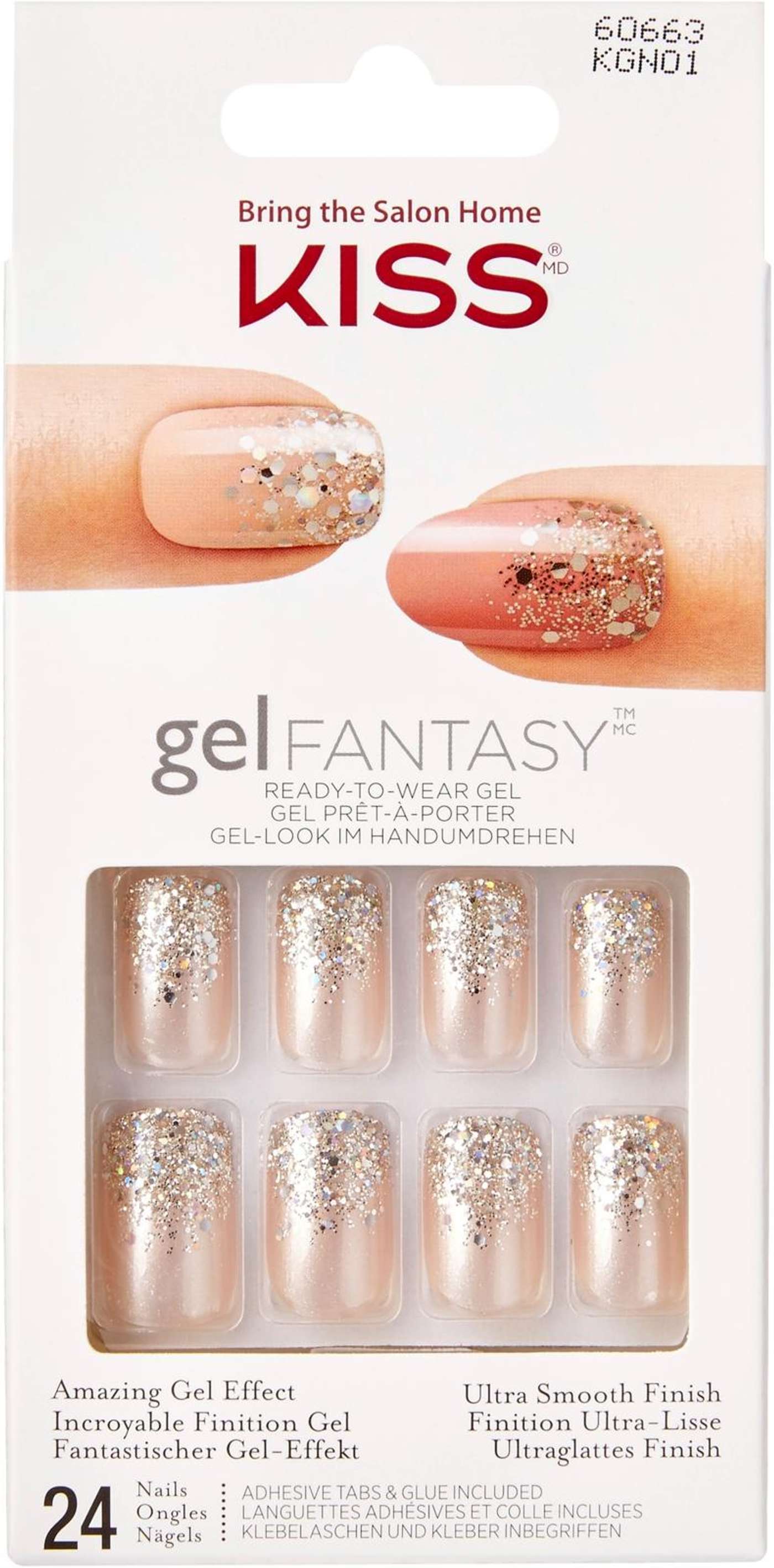 Набор ногтей Kiss Nails Gel Fantasy Fanciful