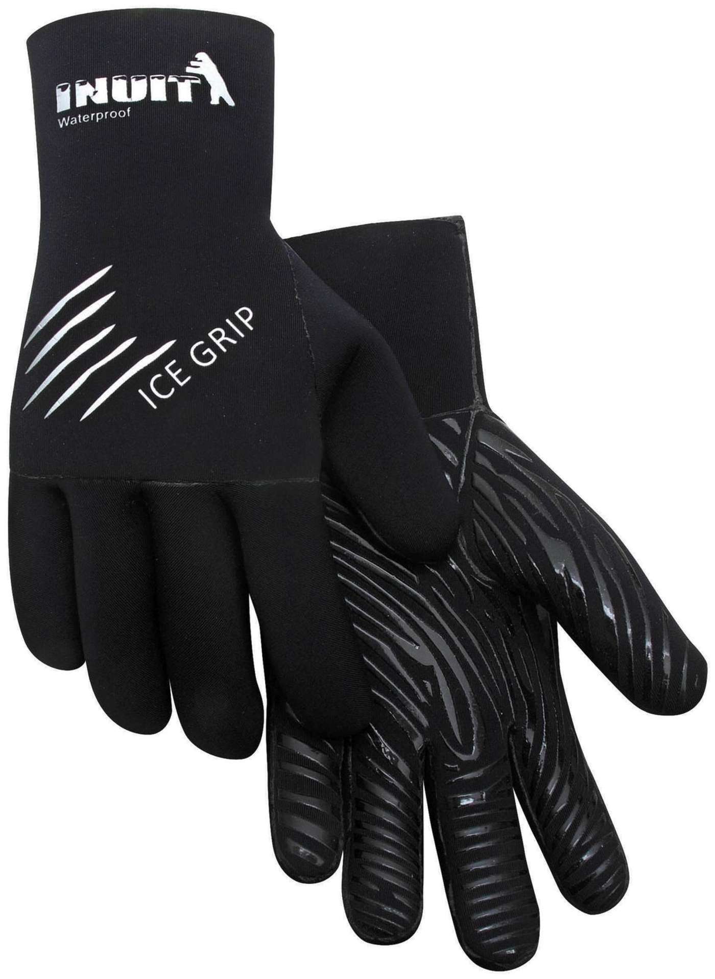 Неопреновые варежки Inuit Ice Grip XL (цвет черный)