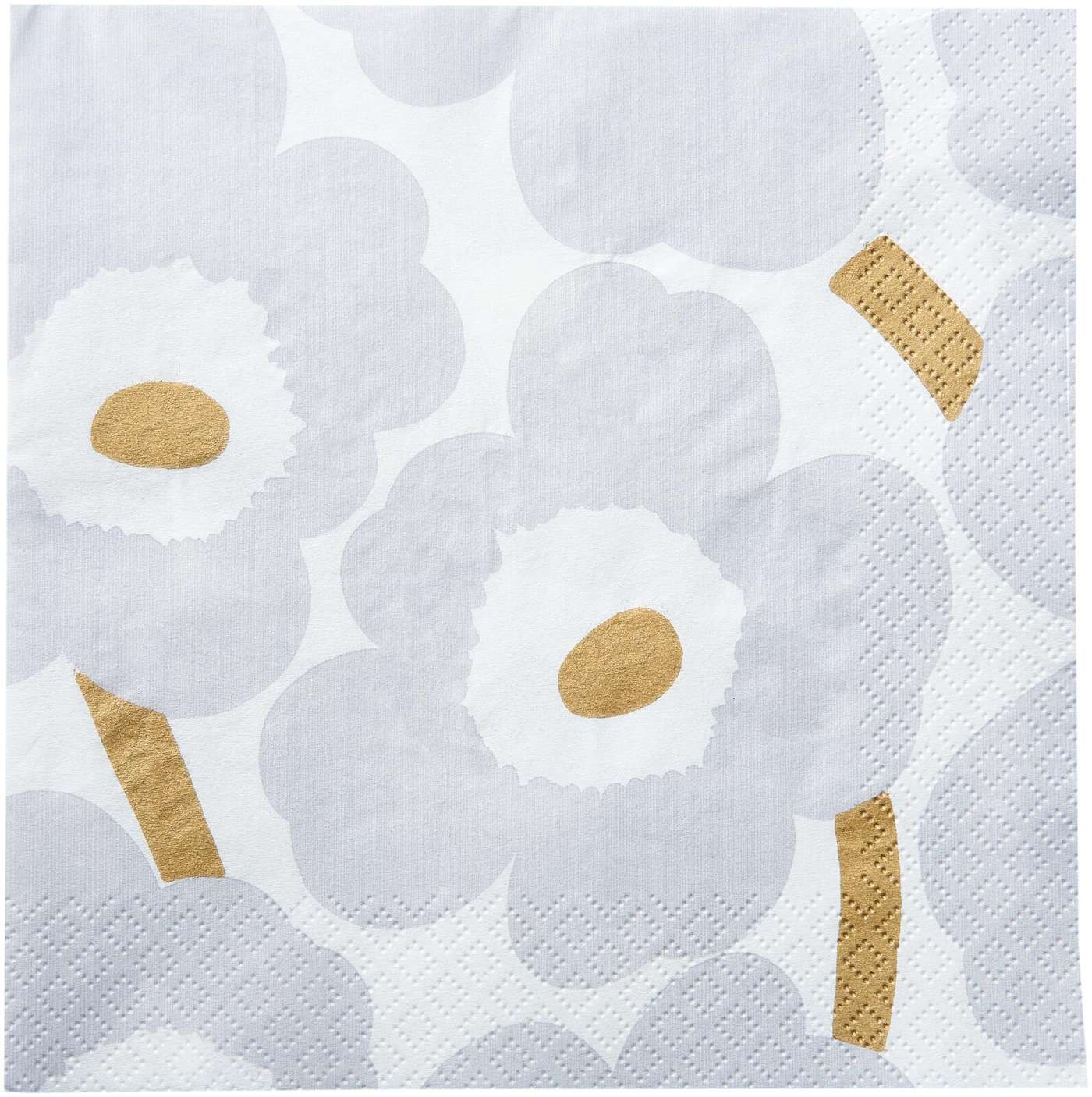 Салфетки Marimekko Unikko серые 20шт / 33см