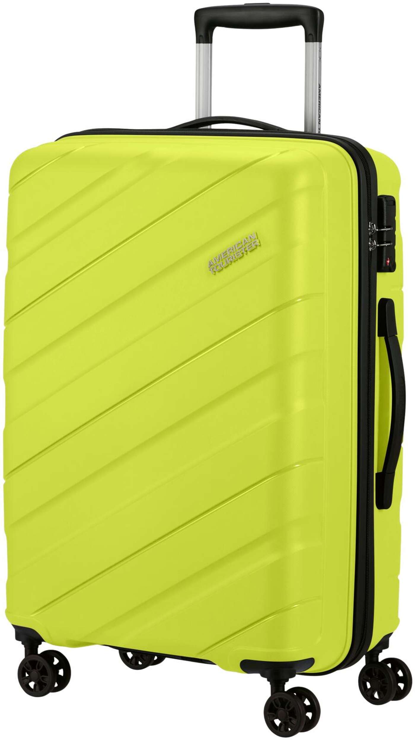 Чемодан American Tourister Jetdriver 3. 0 67 / 24 TSA салатовый лайм (цвет Ярко-лаймовый)