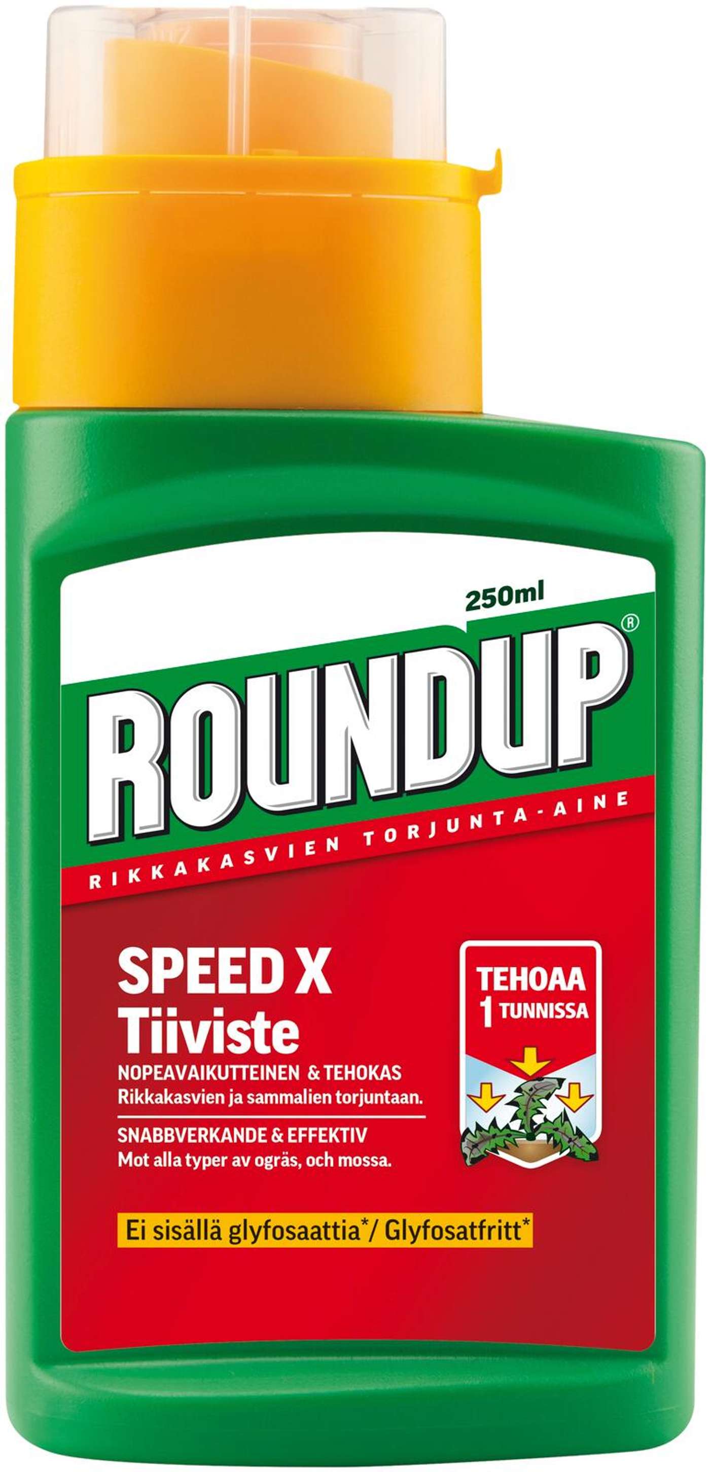 Концентрат гербицида Roundup Speed ​​X 250 мл (цвет Зеленый)