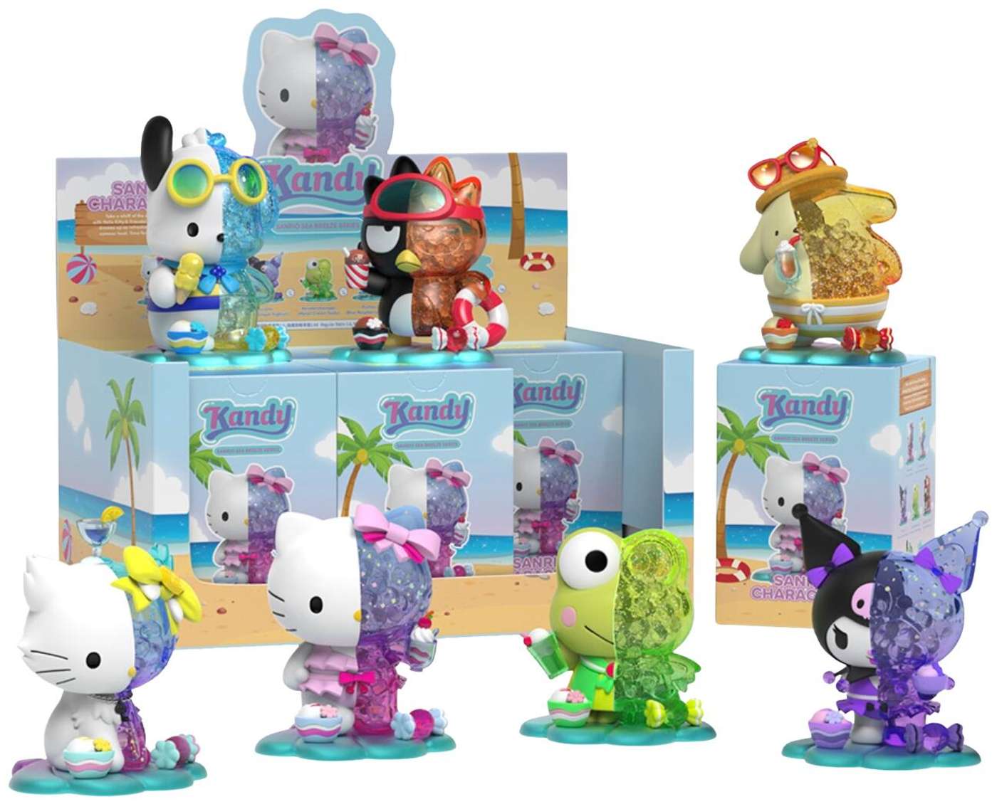 Коллекционная фигурка Mighty Jaxx Kandy x Sanrio Series 5 Seabreeze