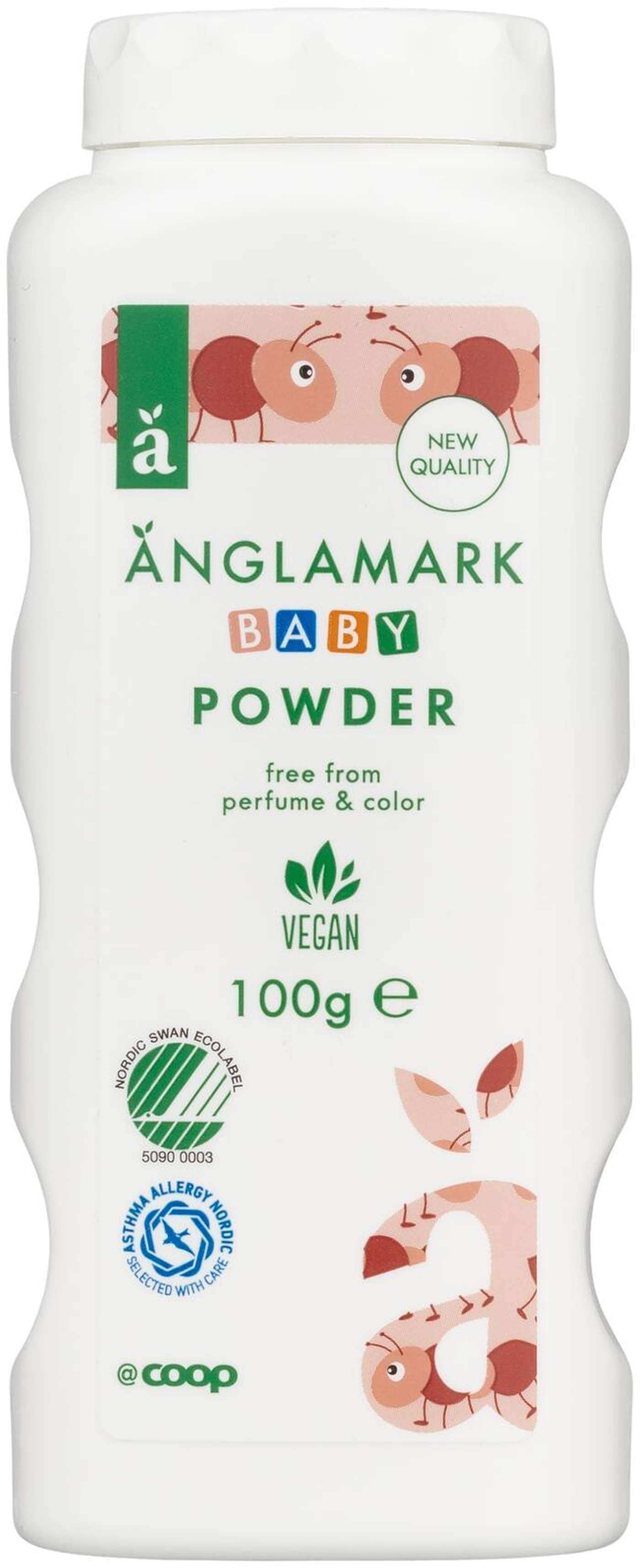 Änglamark Baby Baby детская присыпка 100 г
