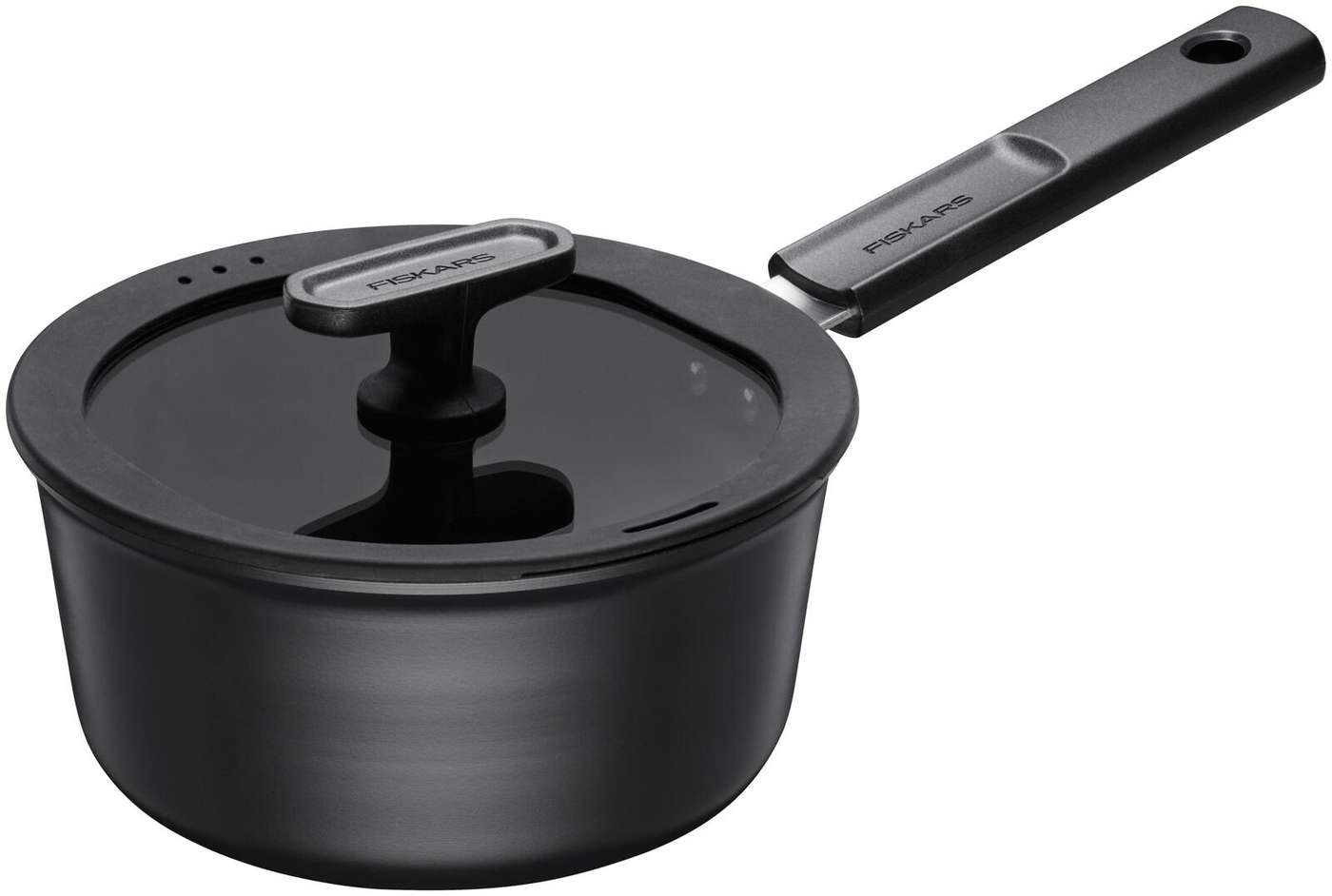 Канистра Fiskars Hard Face 1, 8 л с крышкой (цвет черный)