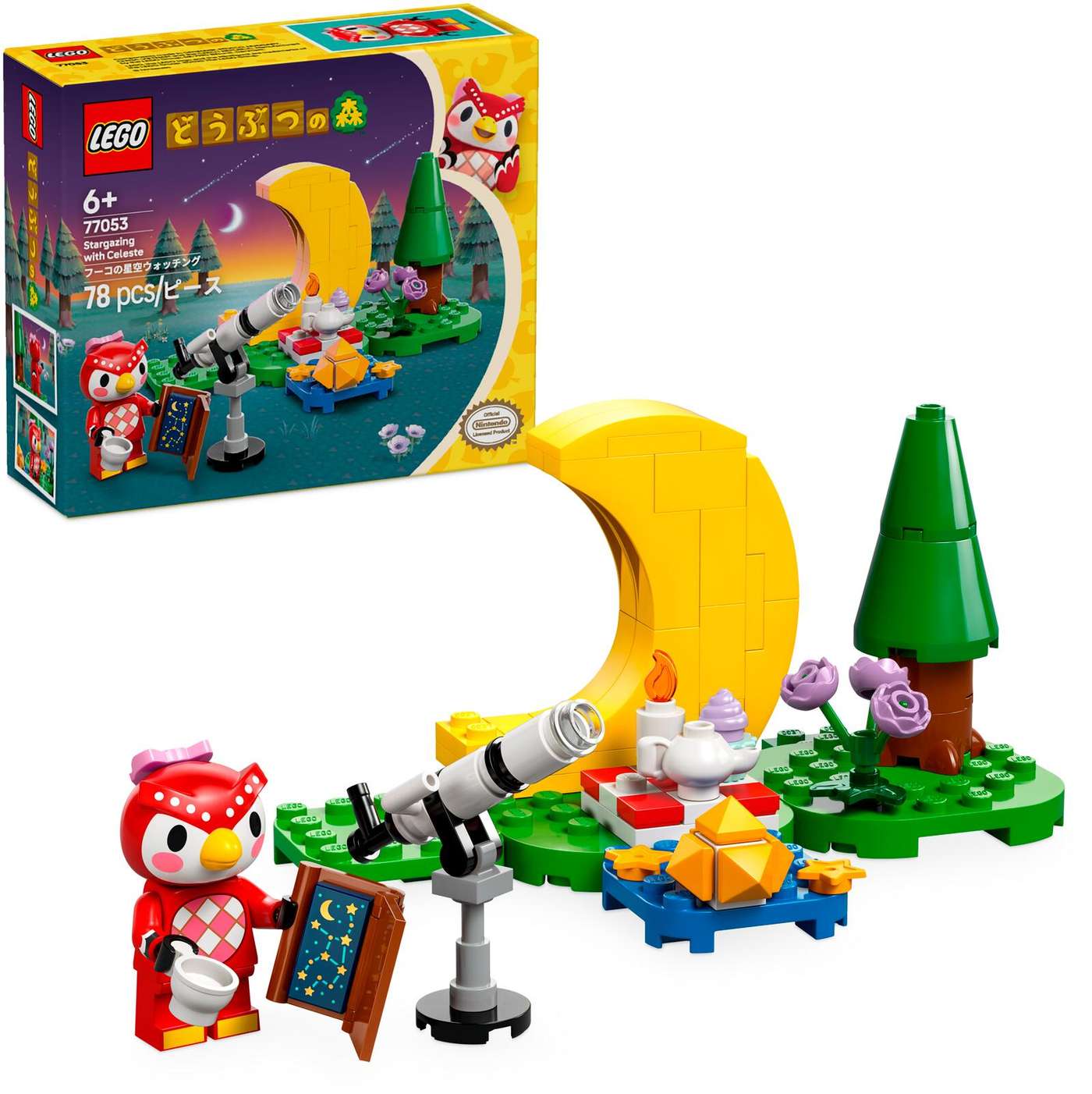 LEGO® Animal Crossing 77053 Селеста и чудесное звездное небо