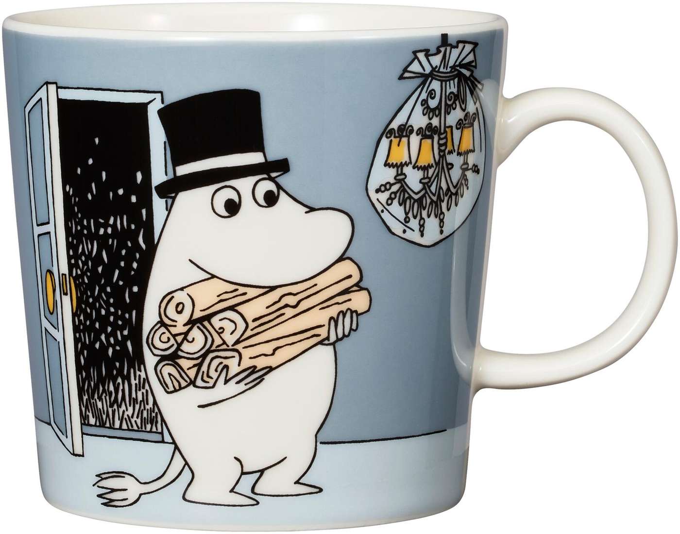 Кружка Moomin Arabia Moomin Moominpapa 0, 3л серый (цвет серый)