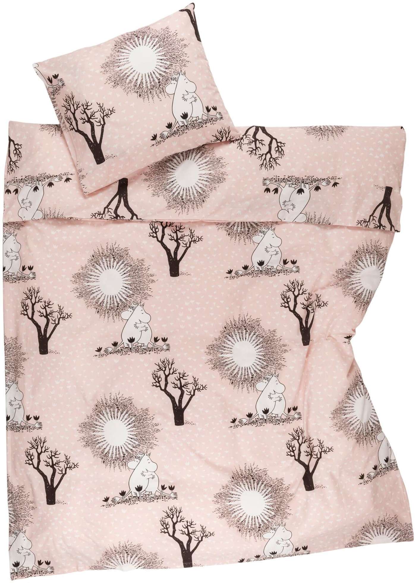 Комплект пододеяльников Moomin Arabia 150x210 Love (цвет о. красный)