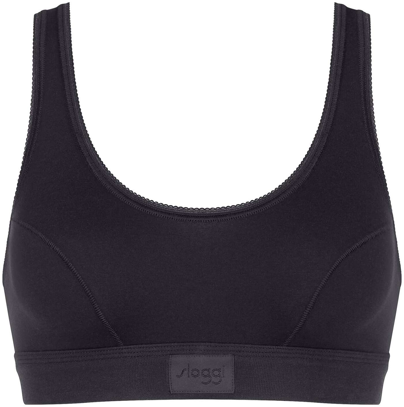 Женский топ Sloggi Double Comfort Top (размер 36, цвет 0004-ЧЕРНЫЙ)