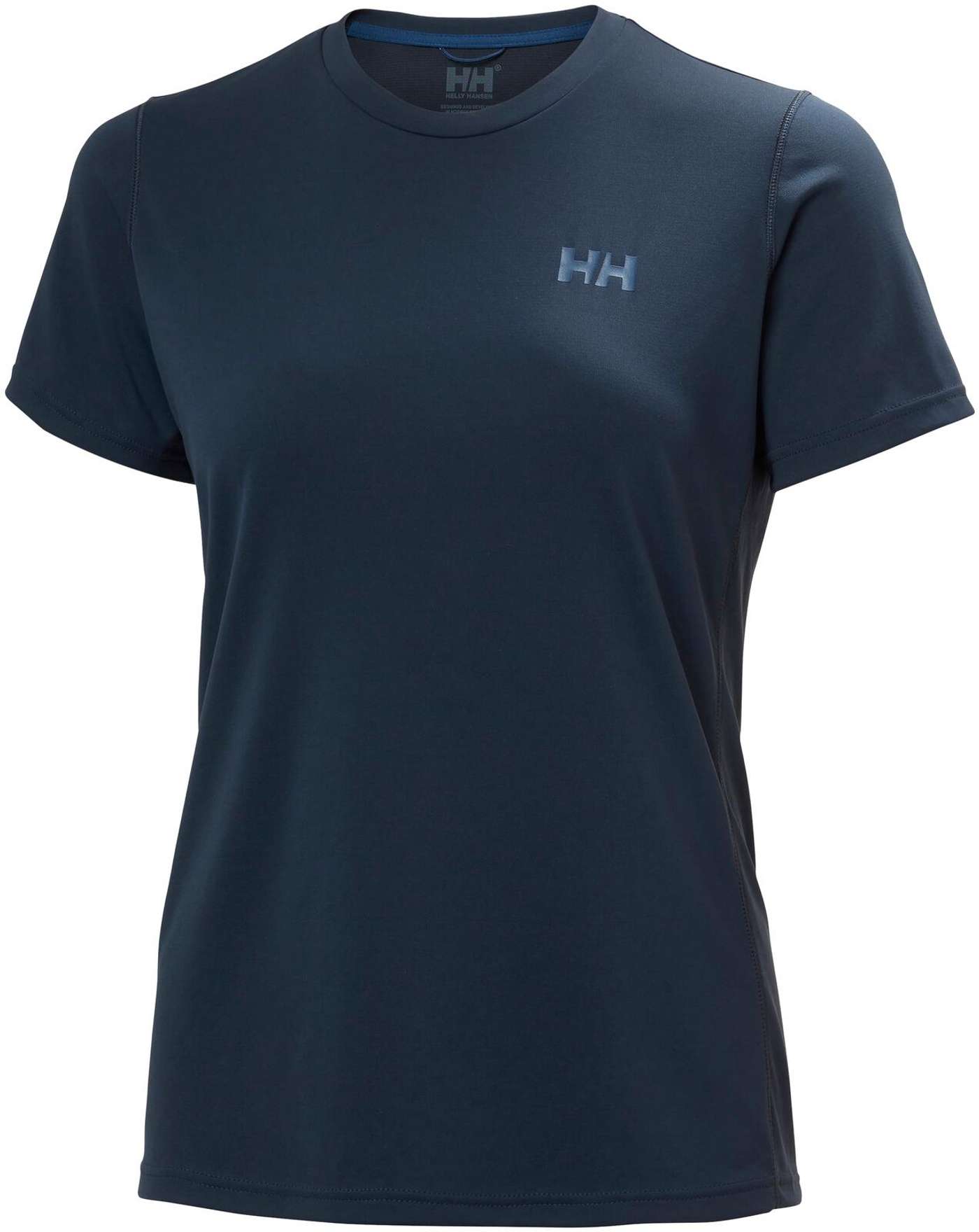 Женская солнцезащитная футболка Helly Hansen WH HH Lifa Active Solen 49305 (размер XS, цвет Военно-морской)