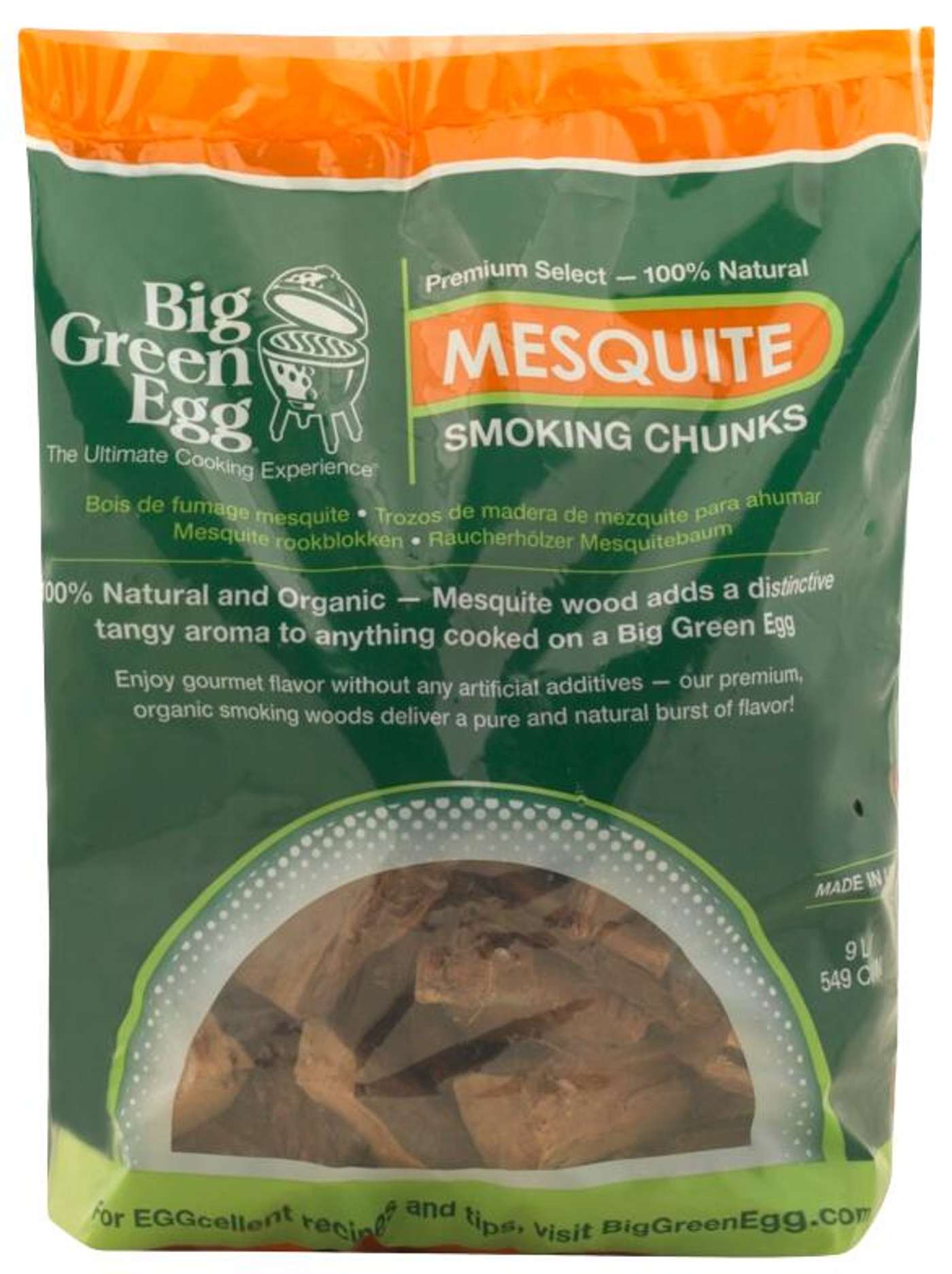 Курительные штучки Big Green Egg Mesquite 9 л