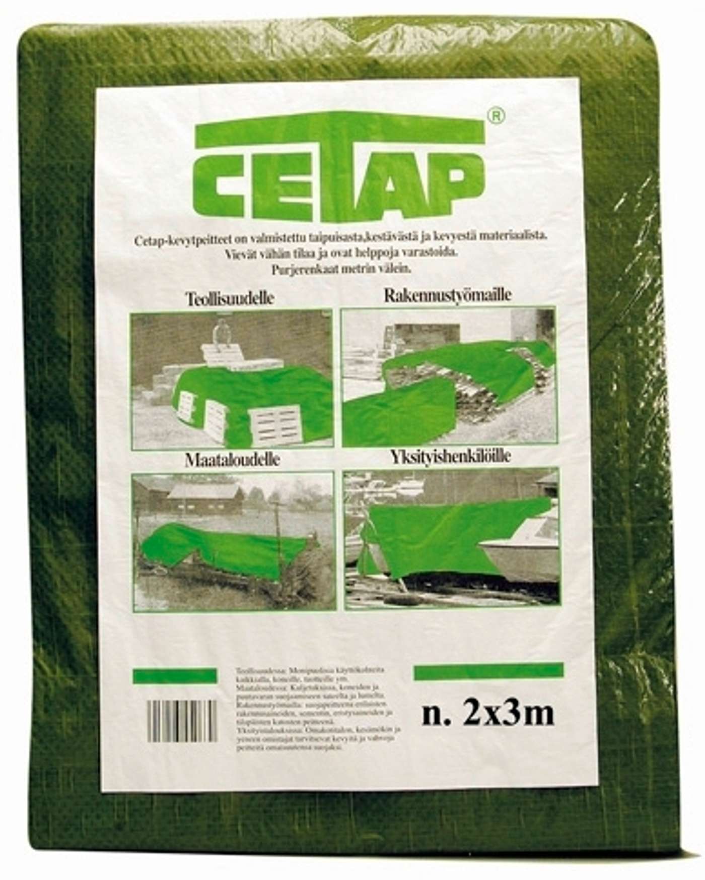 Крышка светильника Cetap ок. 2х3м (цвет Зеленый)
