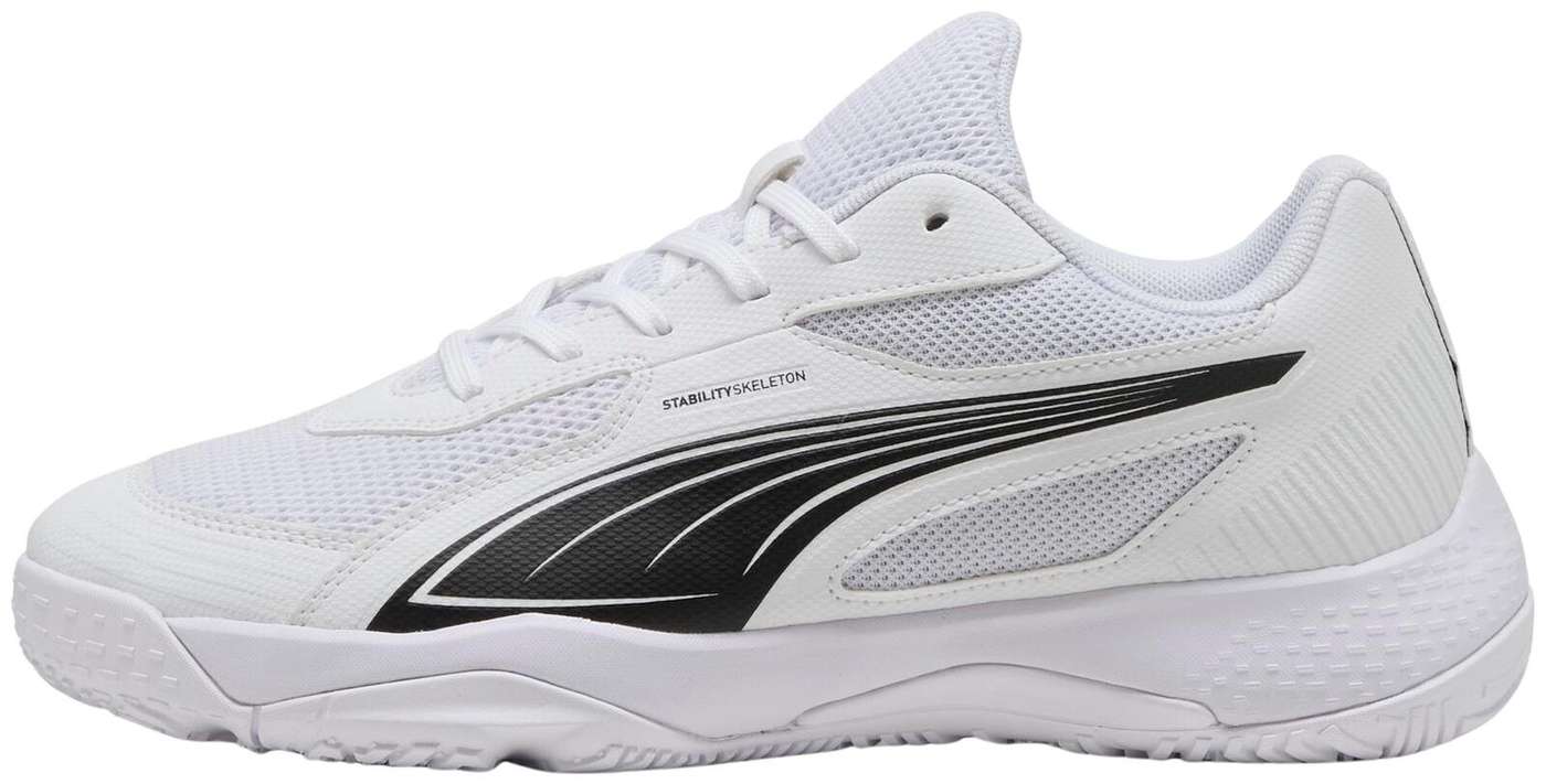 Детская обувь для домашних игр Puma Solarflash (размер 1, цвет Пума Белый-Пума Черный)