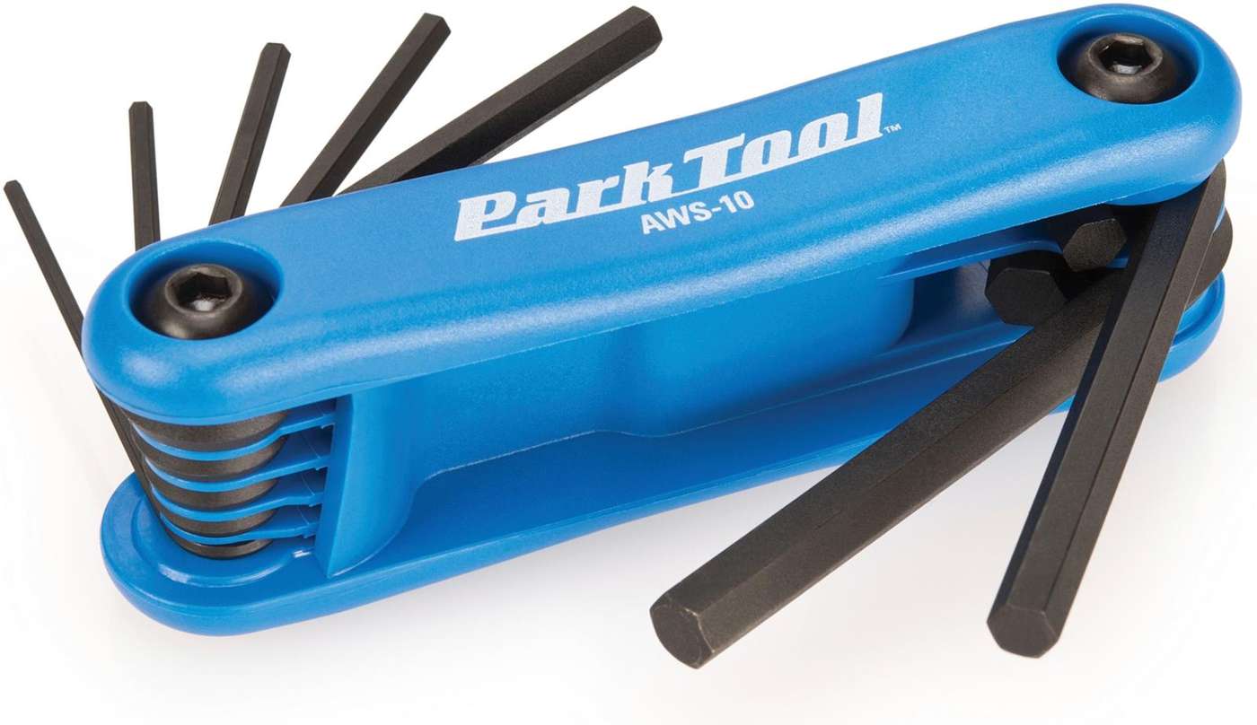 Набор шестигранных ключей Park Tool AWS-10 (цвет Бесцветный)