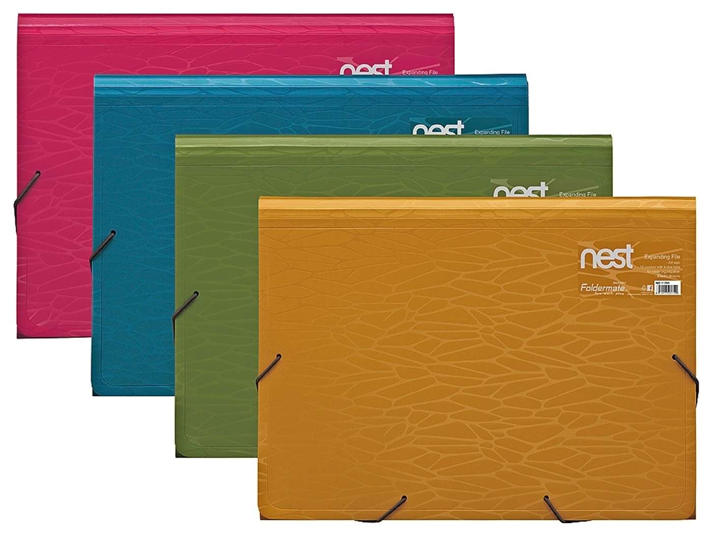 Домашняя папка Foldermate Nest А4 (цвет Розовый , зеленый , синий)