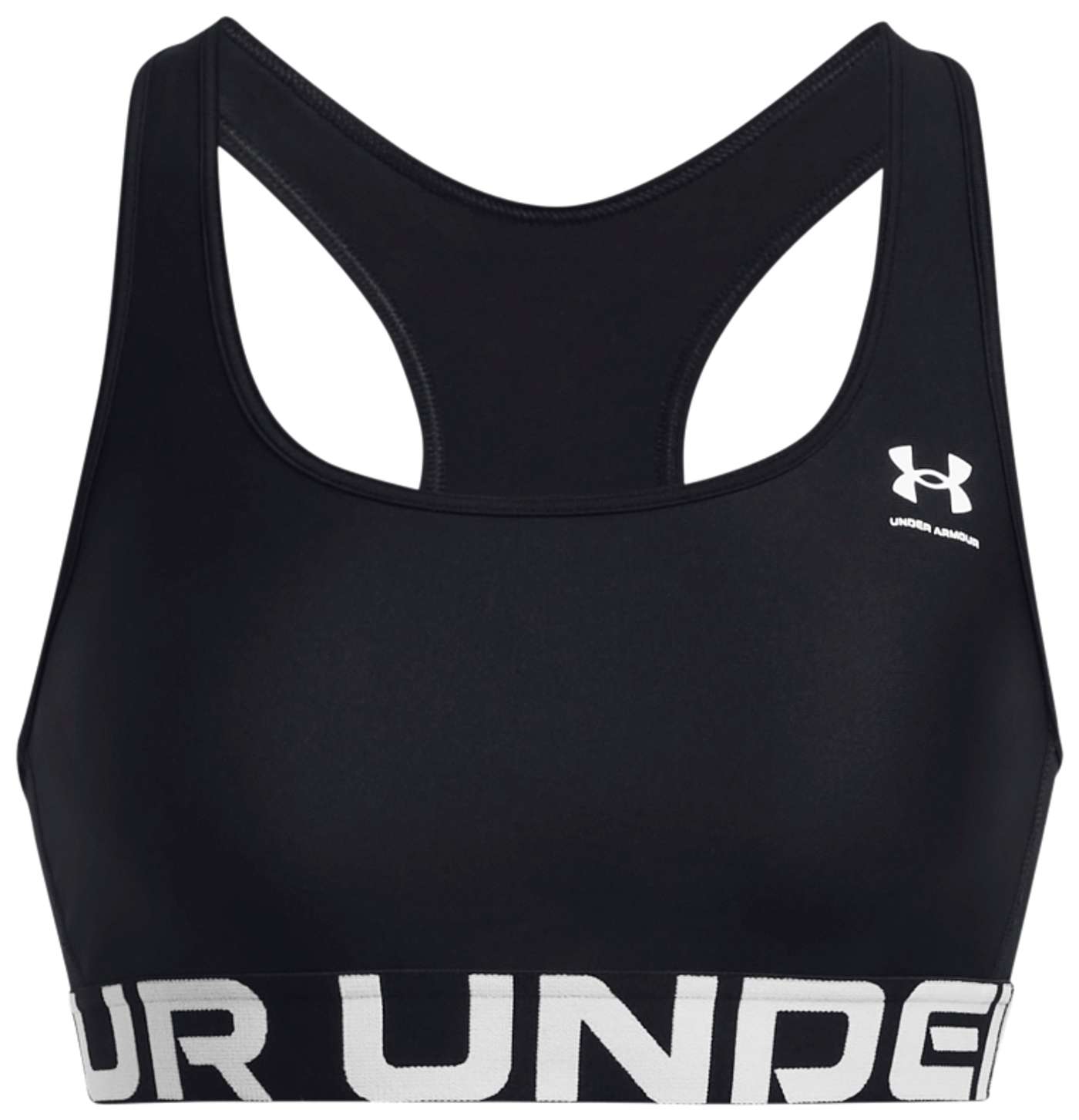 Женский спортивный бюстгальтер Under Armour 1383544 (размер LG, цвет черный)