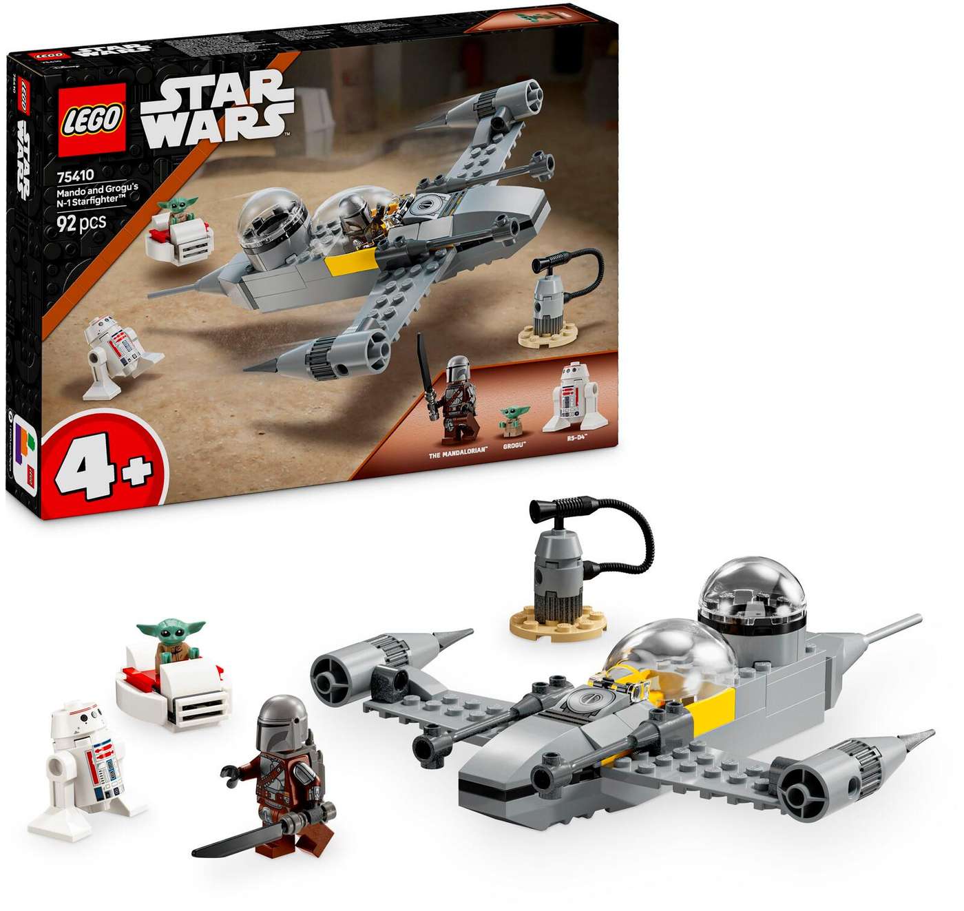 LEGO® Star Wars TM 75410 Звездный истребитель Н-1 Мандо и Грогу