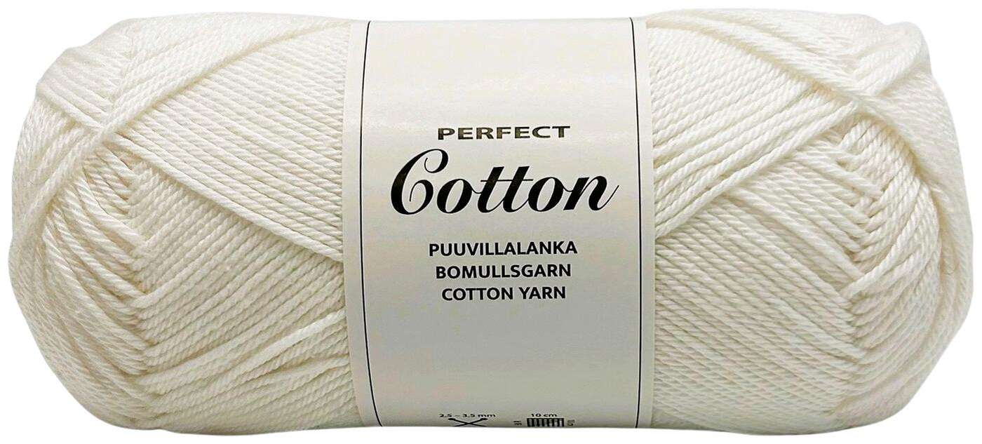 Хлопковая нить Perfect Cotton 100г. (цвет Естественный)