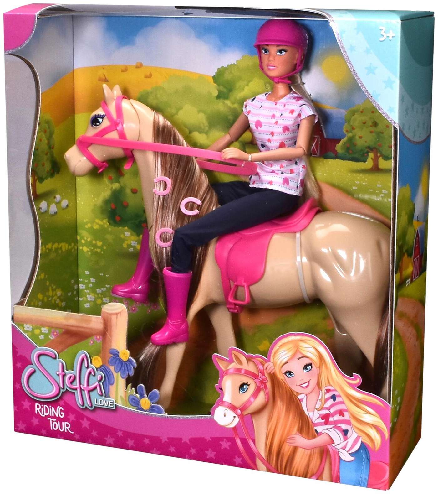 Simba Steffi Любовь и лошадь, игровой набор Riding Tour