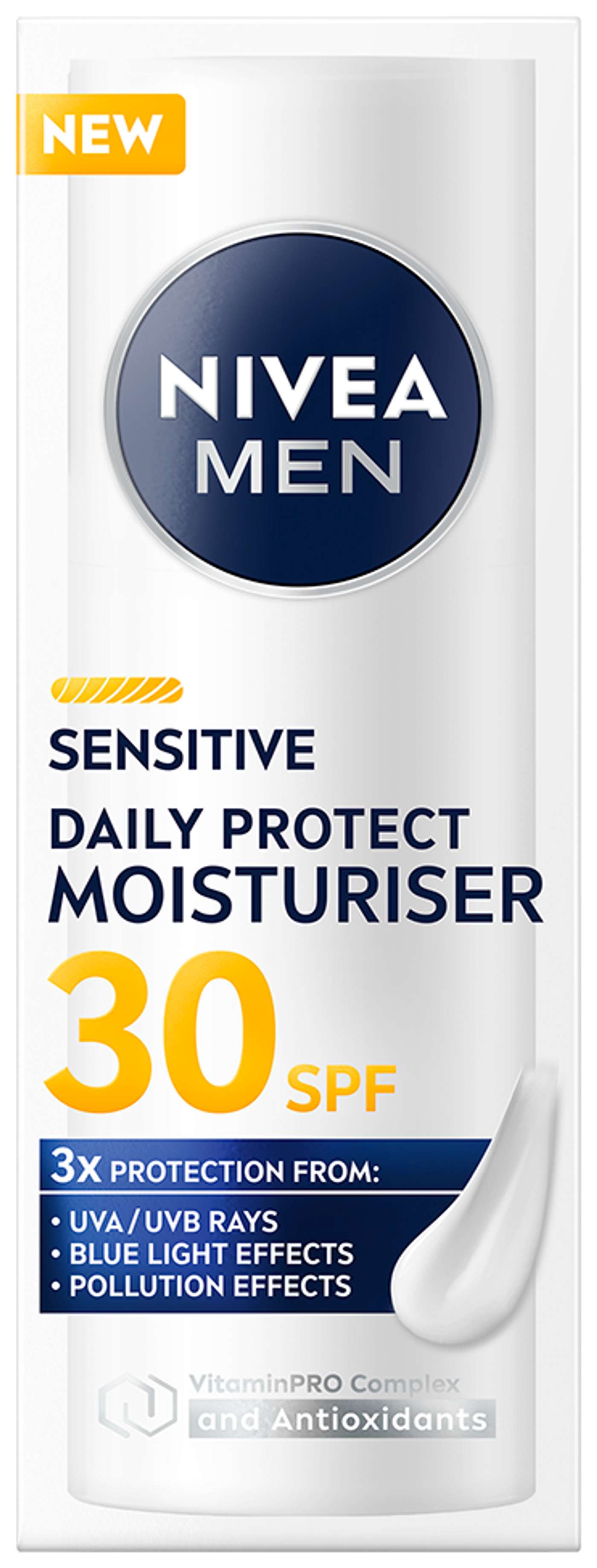NIVEA MEN 50 мл Sensitive Daily Protect Moisturizer SK30 крем для лица
