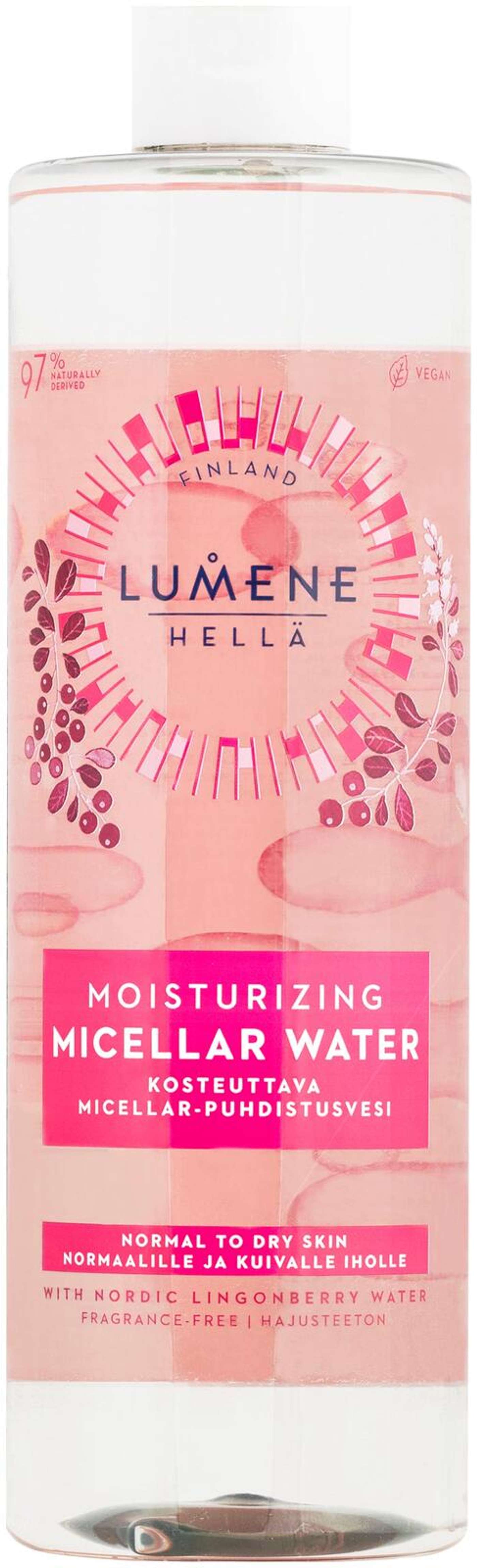 Lumene HELLA Увлажняющая мицеллярная очищающая вода 400 мл
