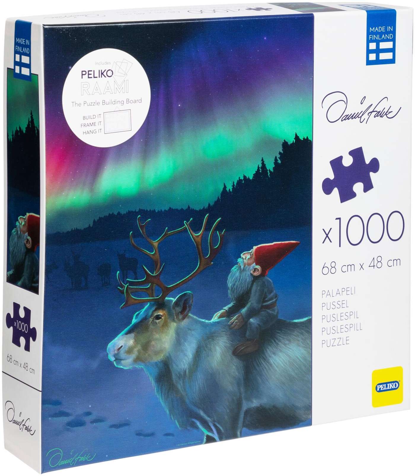Пелико Даниэль Фальк 1000 сжигает северное сияние